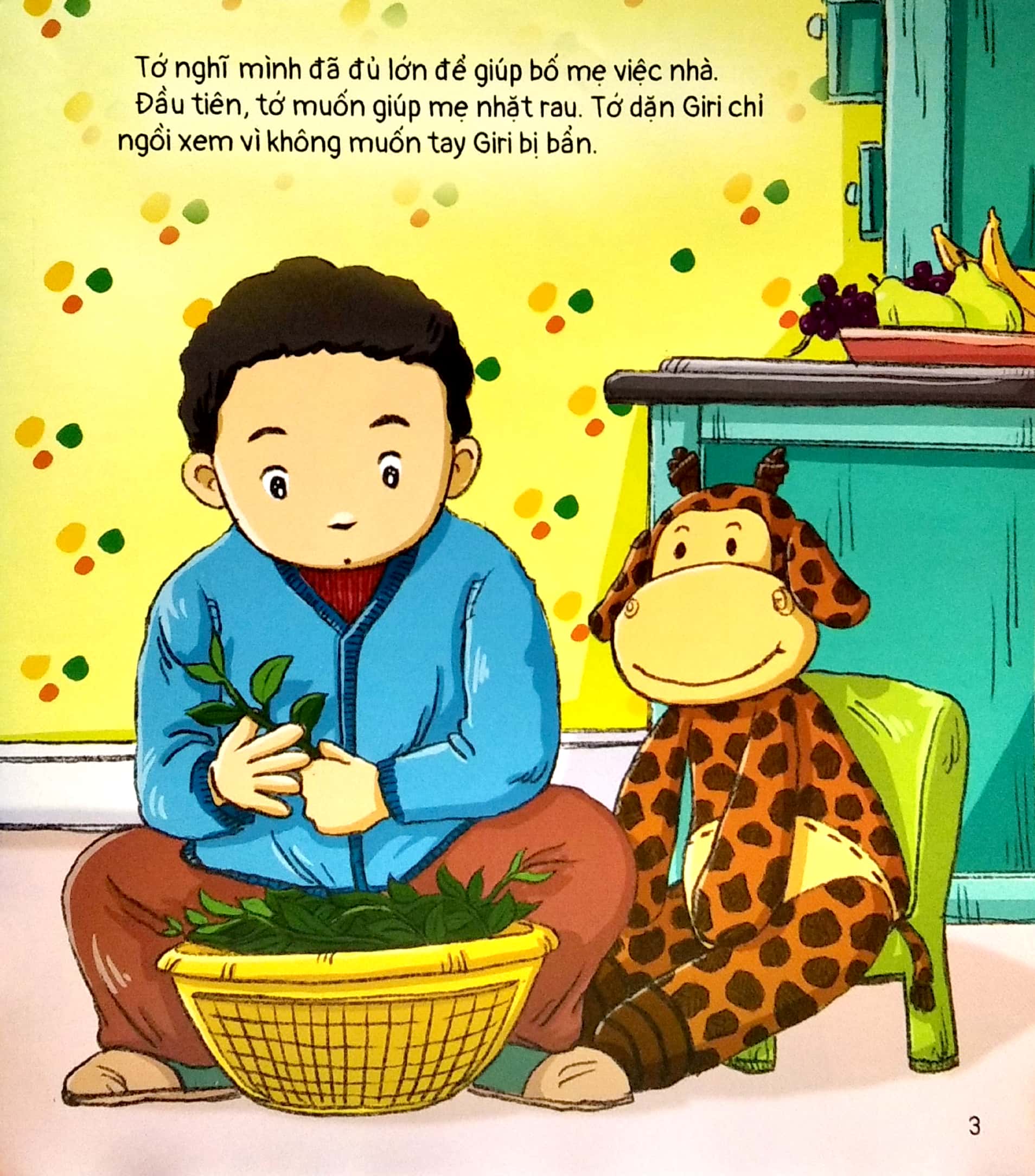 chuyện của tee và giri - việc nhà thật là vui! - Ảnh 6