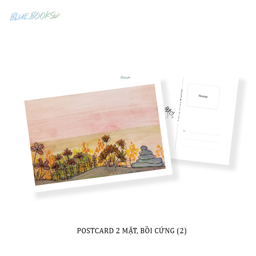 chuyện đã cũ cứ thong dong mà cũ - tặng kèm 1 bookmark 2 mặt bồi cứng + 3 postcard 2 mặt bồi cứng - Ảnh 3