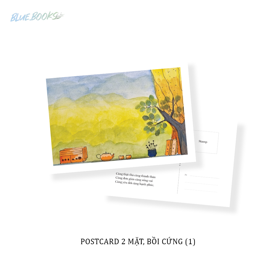 chuyện đã cũ cứ thong dong mà cũ - tặng kèm 1 bookmark 2 mặt bồi cứng + 3 postcard 2 mặt bồi cứng - Ảnh 5