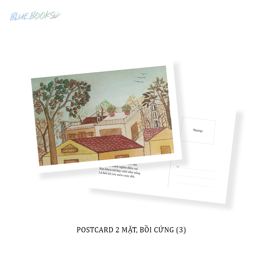 chuyện đã cũ cứ thong dong mà cũ - tặng kèm 1 bookmark 2 mặt bồi cứng + 3 postcard 2 mặt bồi cứng - Ảnh 6