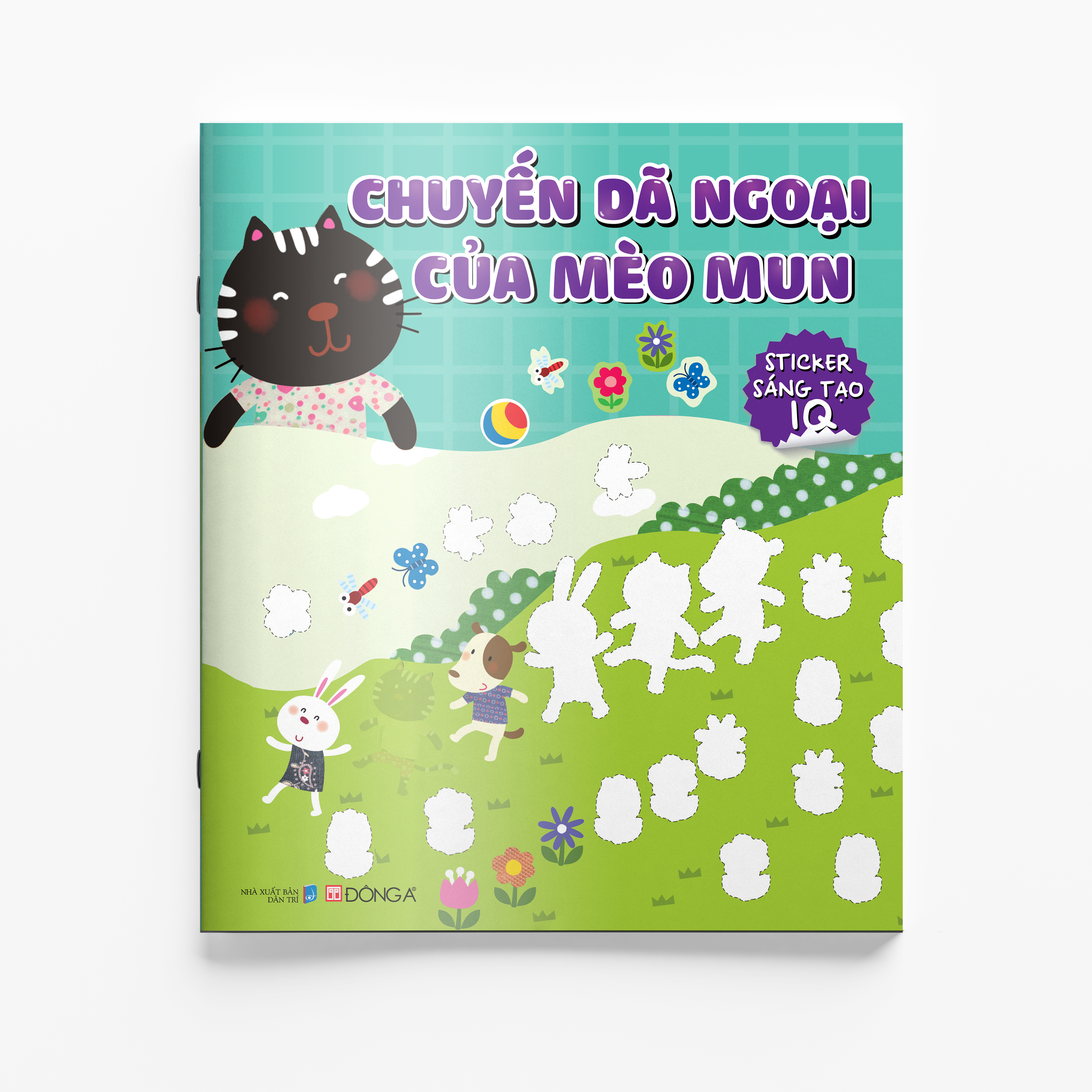 chuyến dã ngoại của mèo mun - sticker iq - Ảnh 2