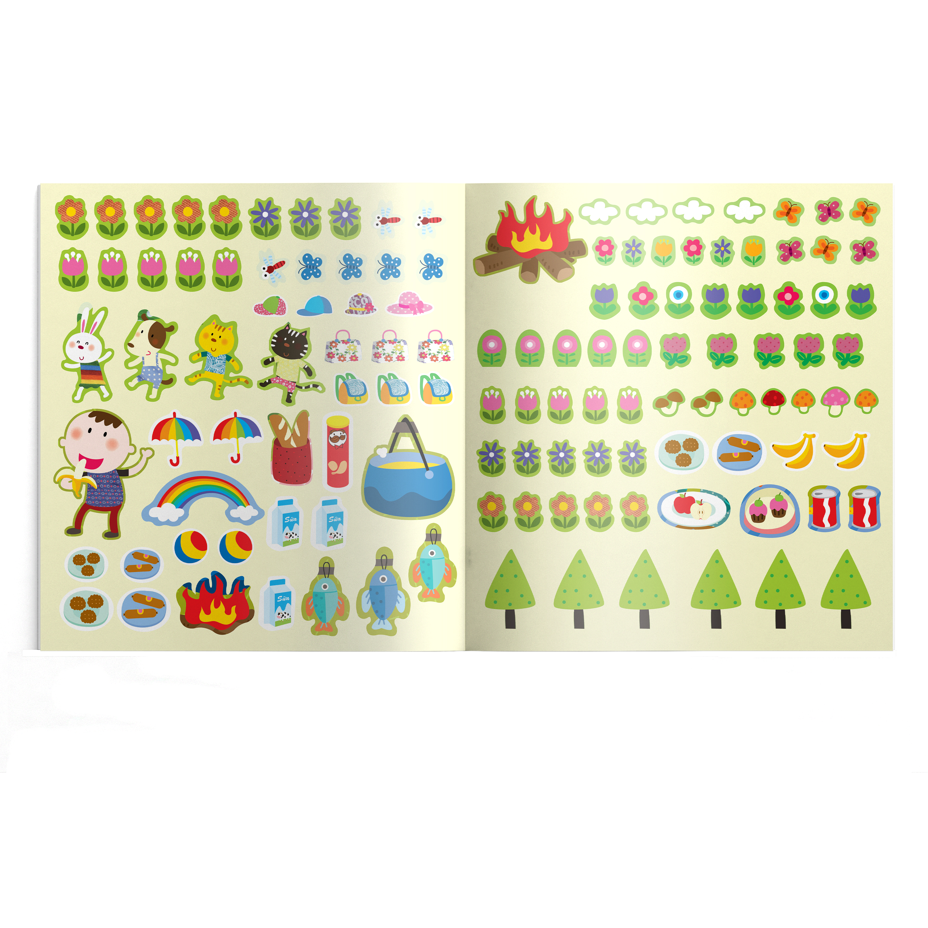 chuyến dã ngoại của mèo mun - sticker iq - Ảnh 4