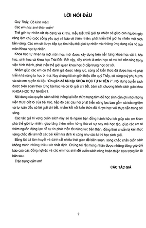 chuyên đề bài tập khoa học tự nhiên 7 (dùng cho chương trình gdpt mới) - Ảnh 3