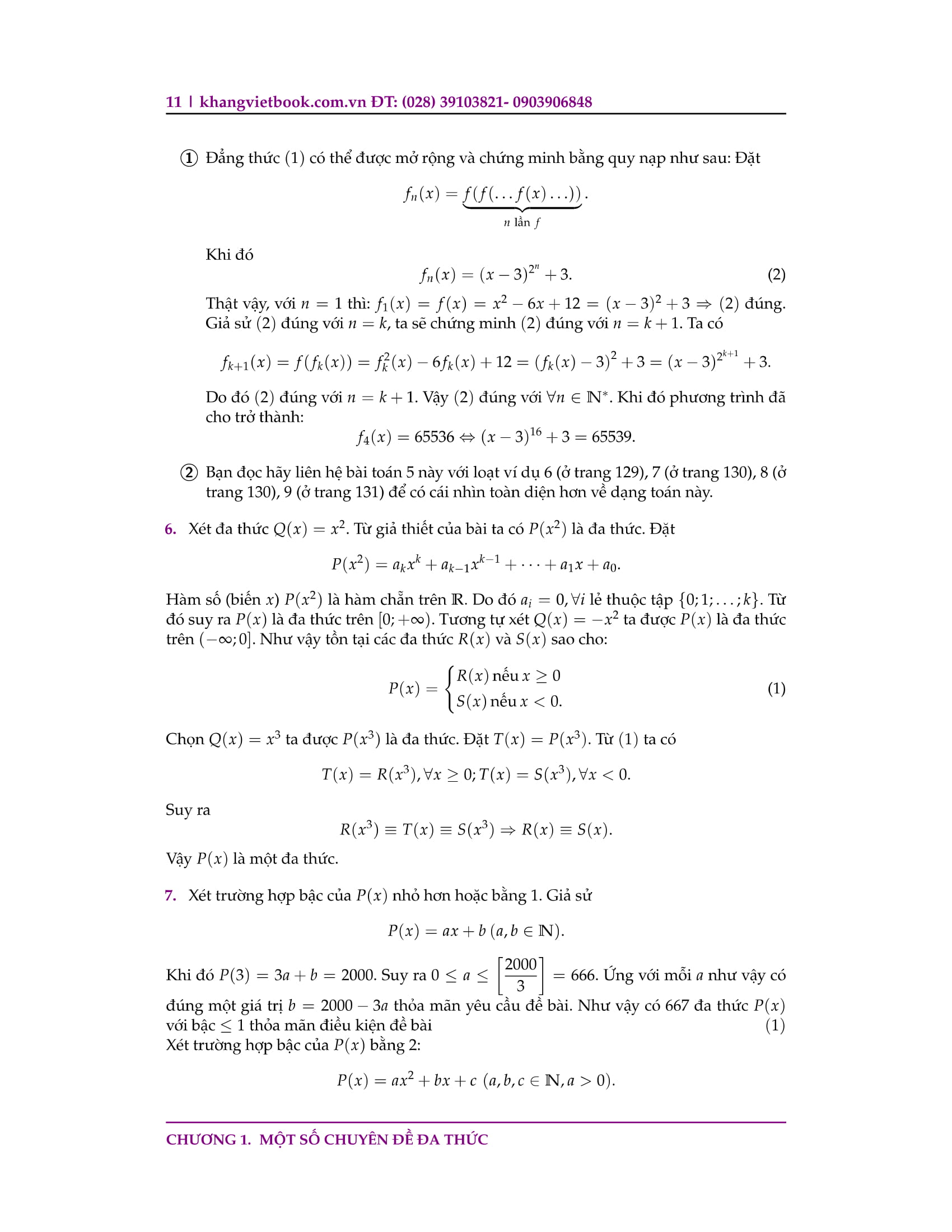 chuyên đề bồi dưỡng học sinh giỏi đa thức - Ảnh 11