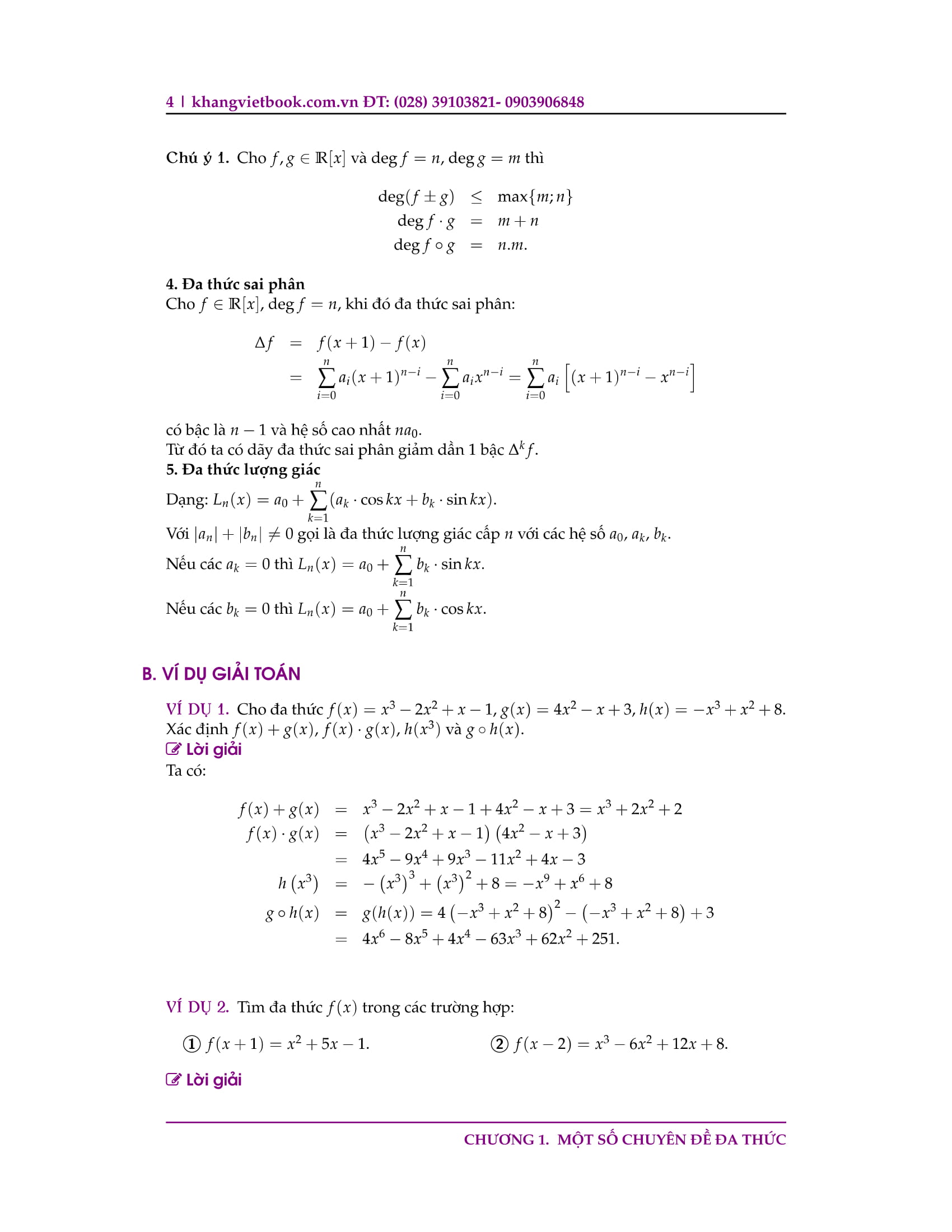 chuyên đề bồi dưỡng học sinh giỏi đa thức - Ảnh 4