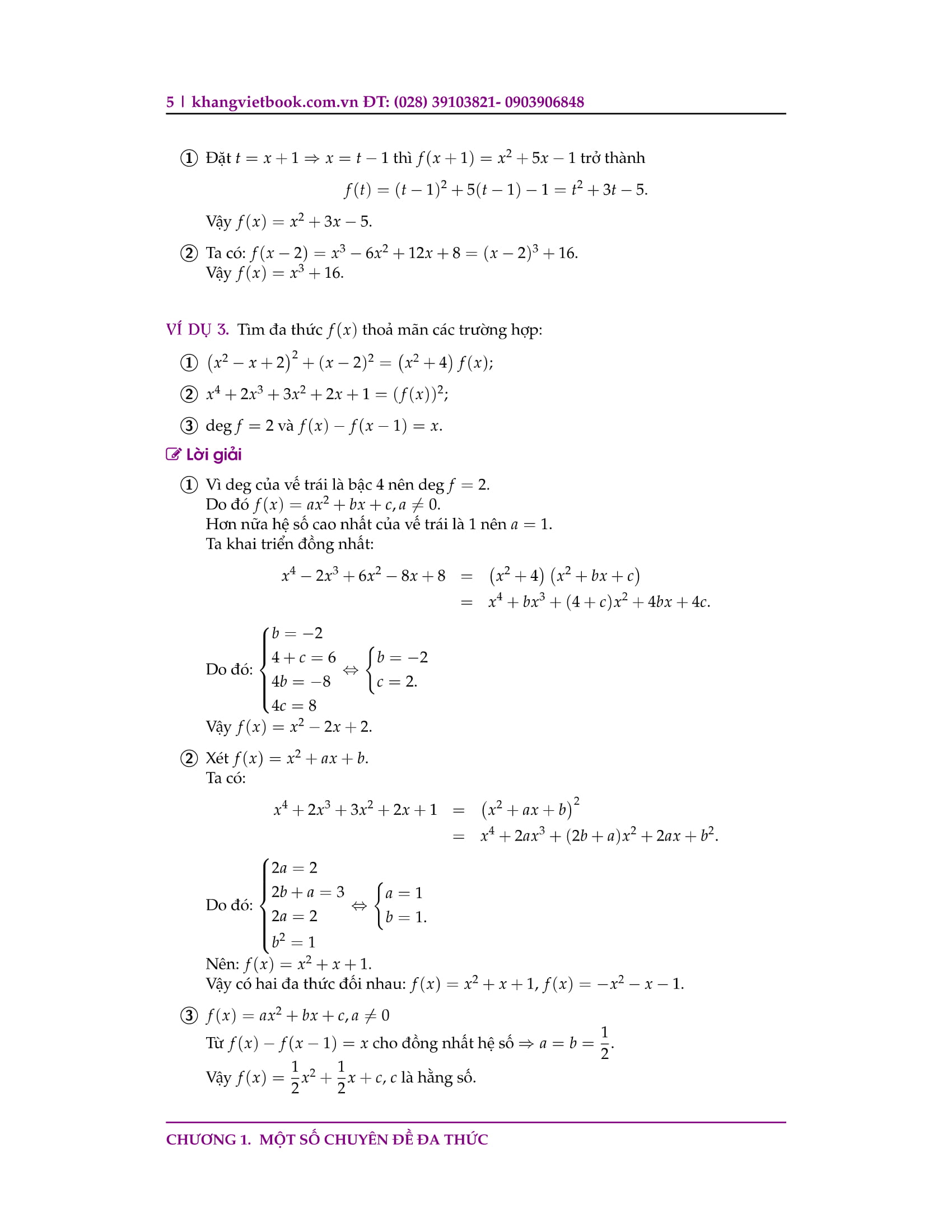 chuyên đề bồi dưỡng học sinh giỏi đa thức - Ảnh 5