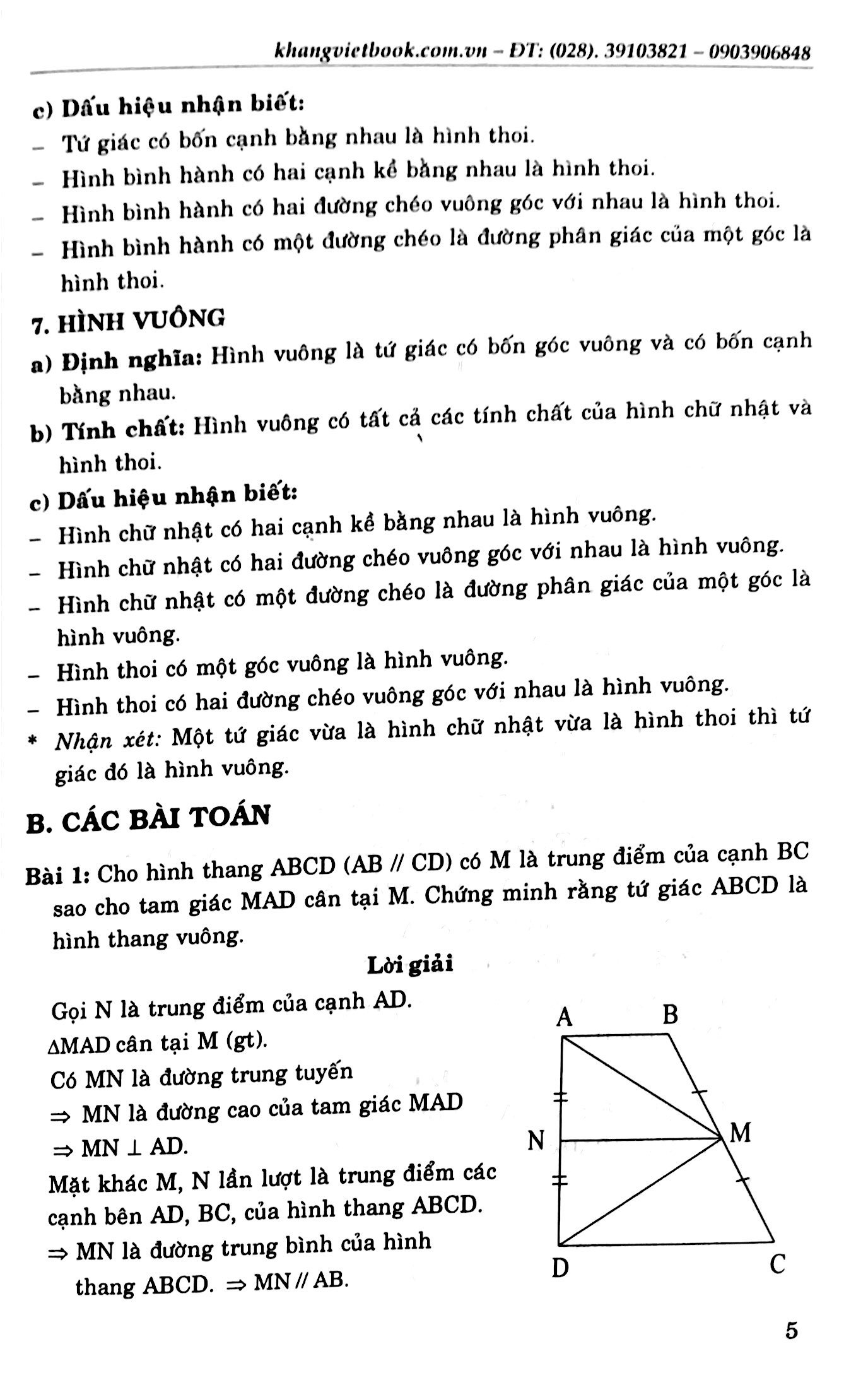 chuyên đề bồi dưỡng học sinh khá giỏi toán thcs phần hình học - Ảnh 13
