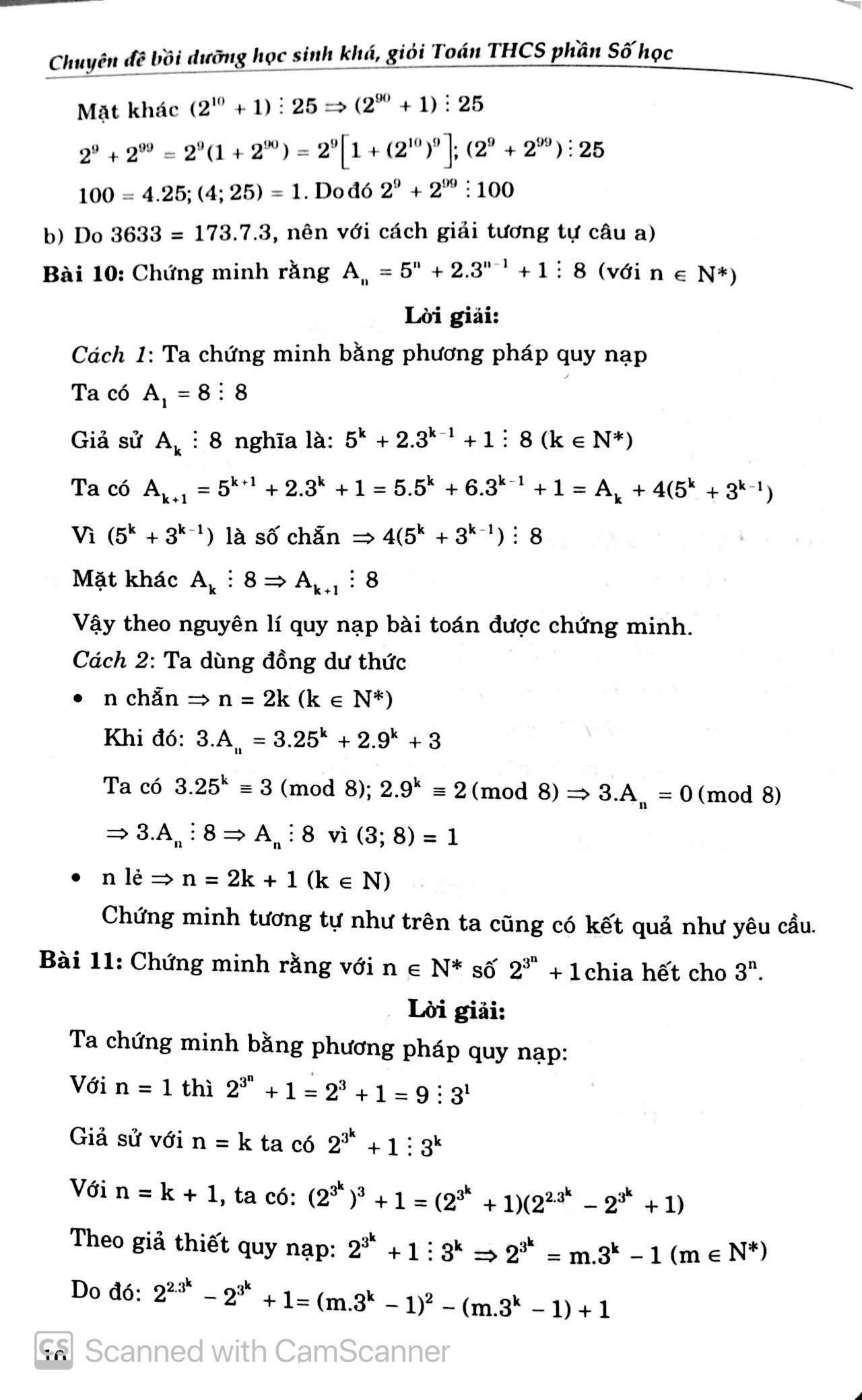 chuyên đề bồi dưỡng học sinh khá, giỏi toán thcs phần số học - Ảnh 12