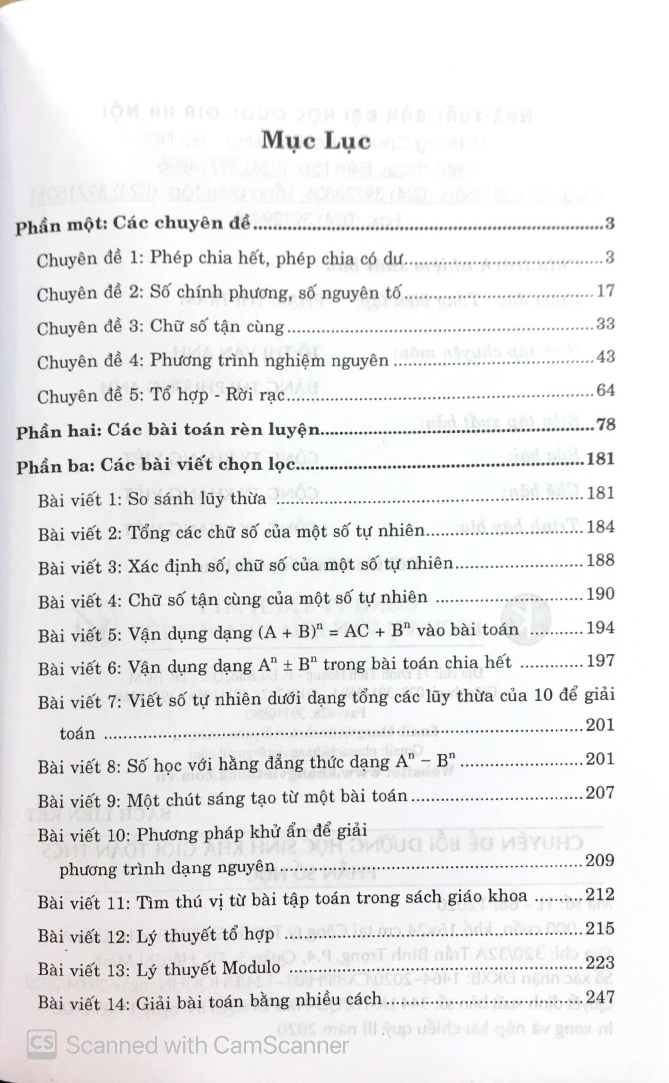 chuyên đề bồi dưỡng học sinh khá, giỏi toán thcs phần số học - Ảnh 3