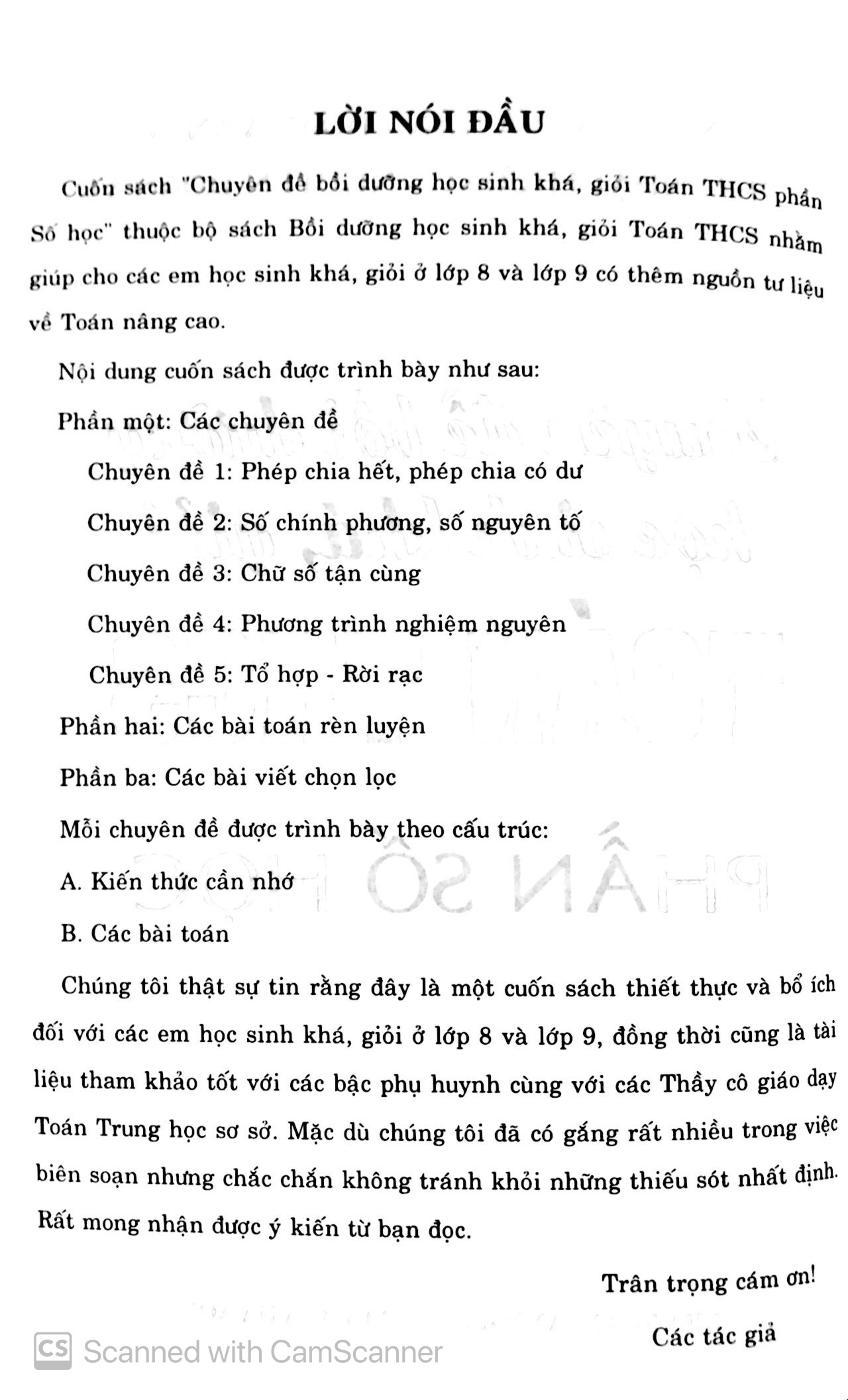 chuyên đề bồi dưỡng học sinh khá, giỏi toán thcs phần số học - Ảnh 4