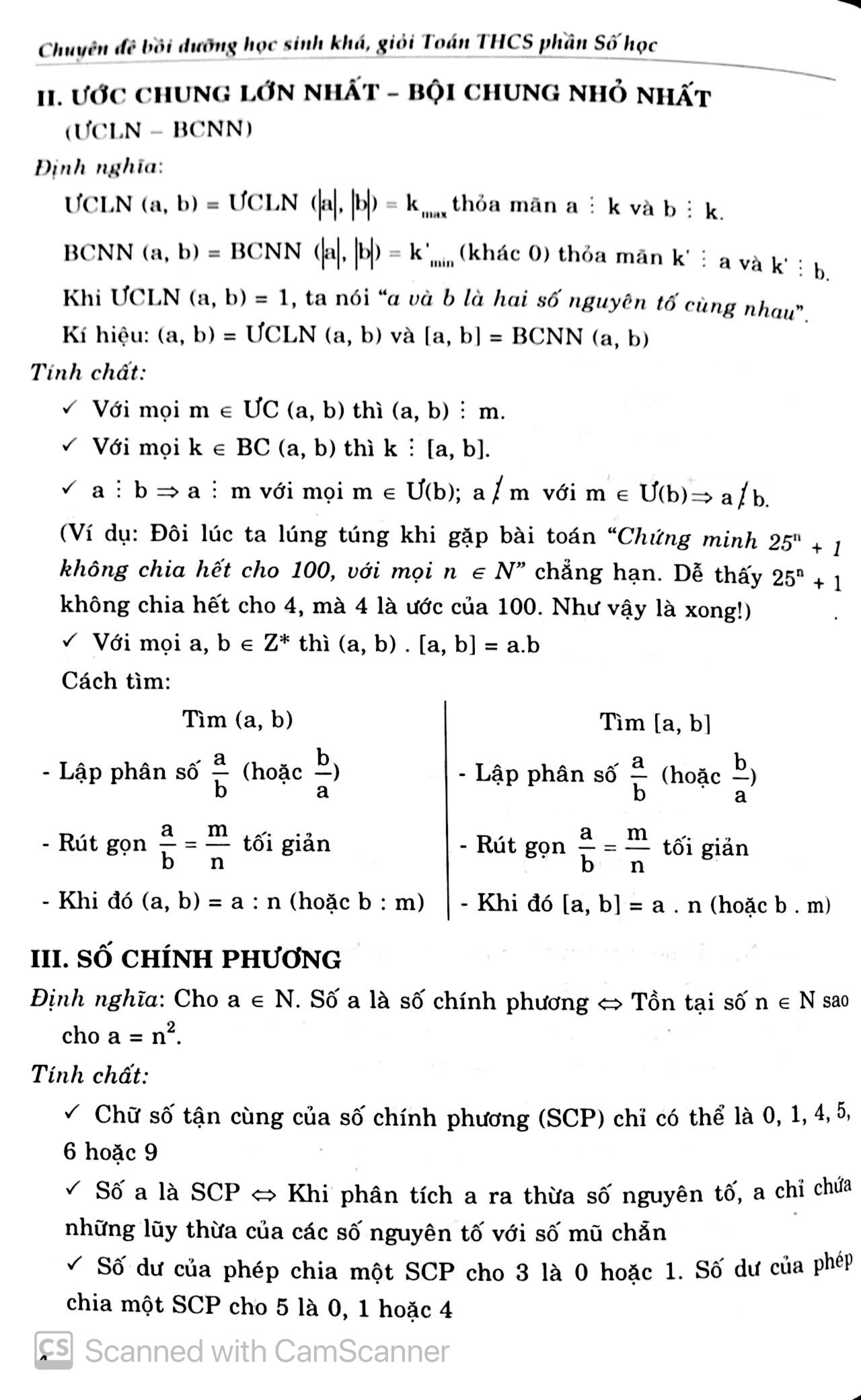 chuyên đề bồi dưỡng học sinh khá, giỏi toán thcs phần số học - Ảnh 6