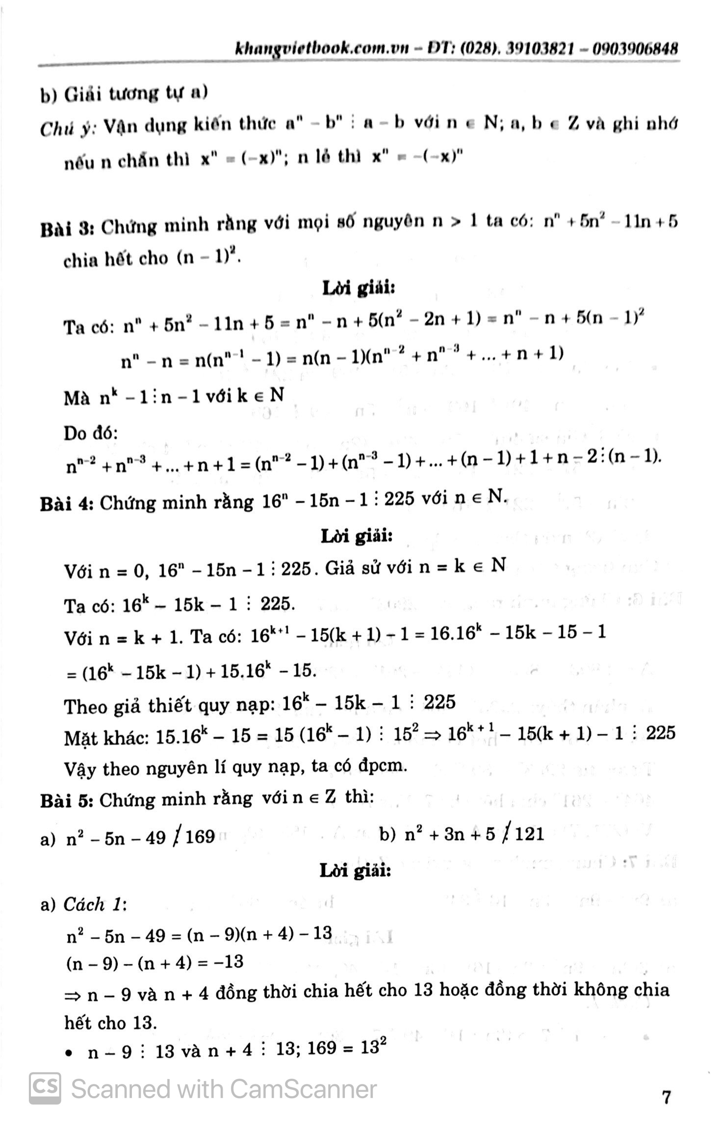 chuyên đề bồi dưỡng học sinh khá, giỏi toán thcs phần số học - Ảnh 9