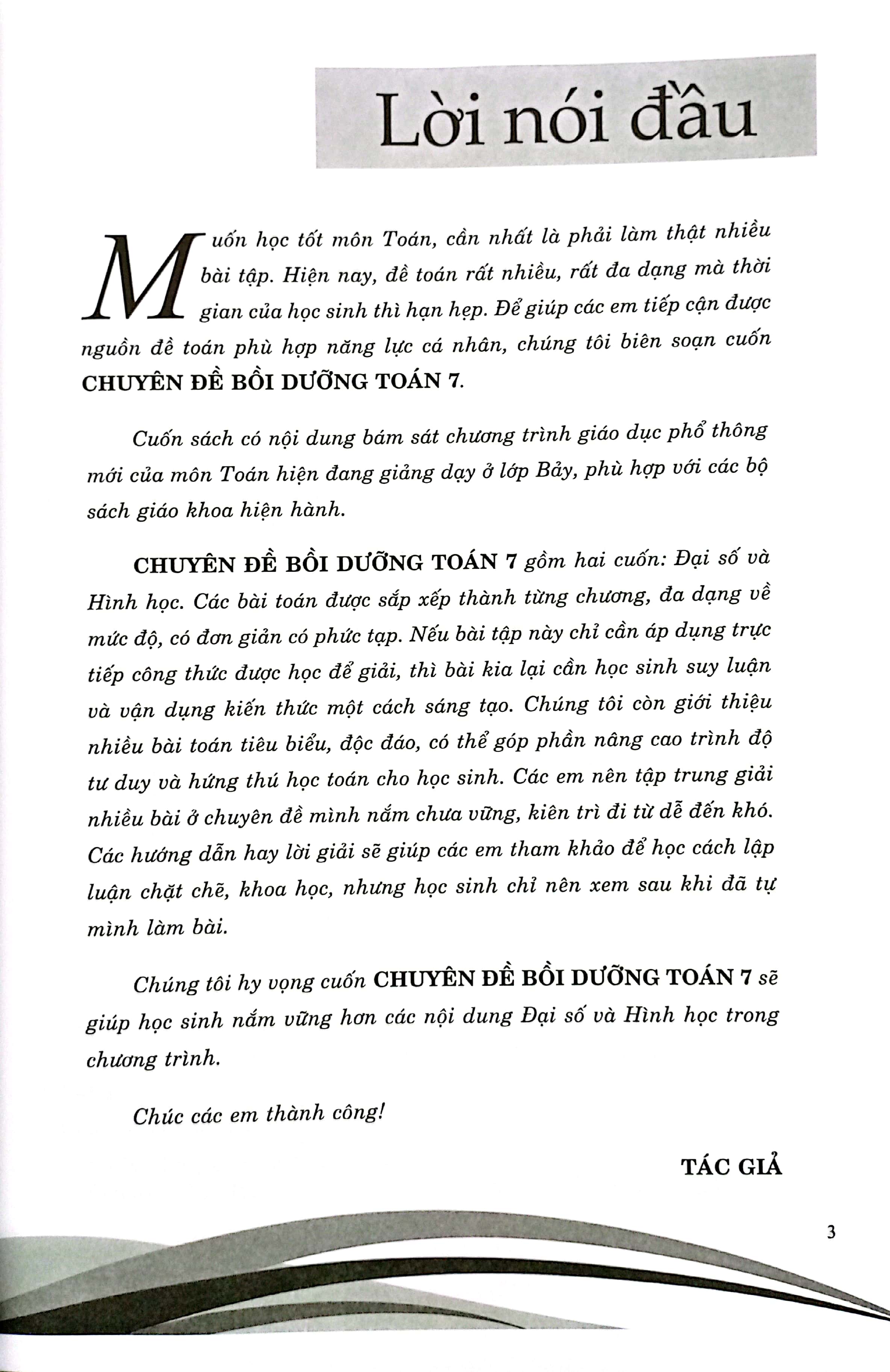 chuyên đề bồi dưỡng toán 7 - đại số (theo chương trình gdpt mới) - Ảnh 3