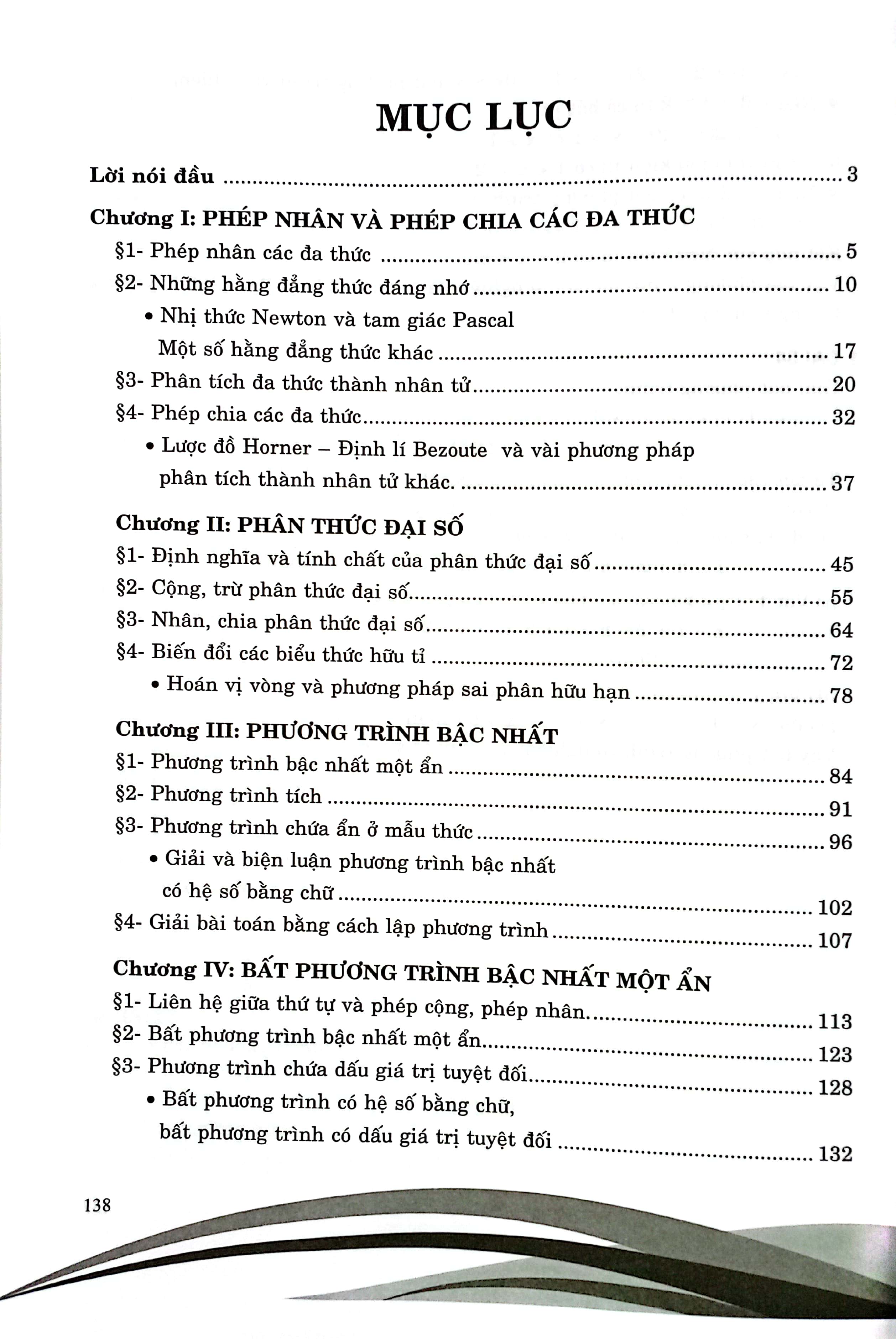 chuyên đề bồi dưỡng toán 8 - đại số (biên soạn theo chương trình giáo dục phổ thông mới dùng chung cho các bộ sgk hiện hành) - Ảnh 3