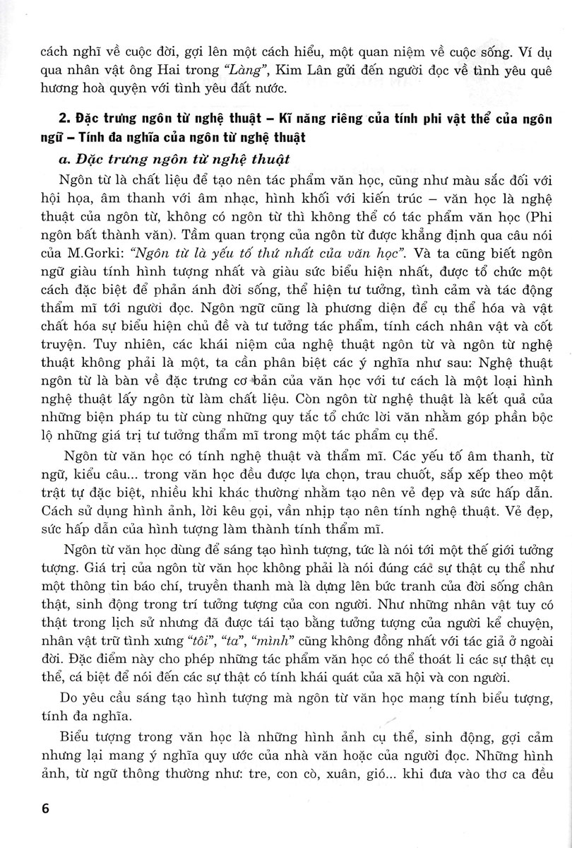 chuyên đề chuyên sâu bồi dưỡng ngữ văn 10 (biên soạn theo chương trình giáo dục phổ thông mới - dùng chung cho các bộ sgk hiện hành) - Ảnh 6