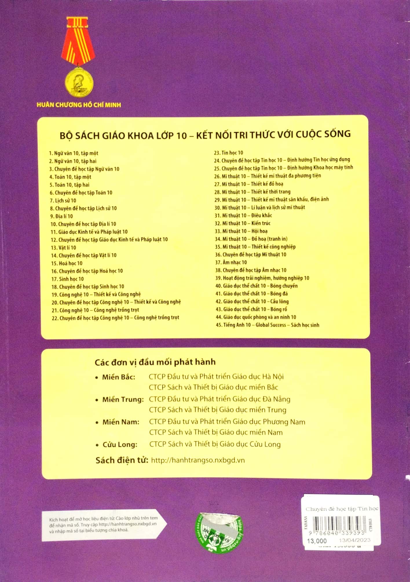 Chuyen De Hoc Tap Tin Hoc 10 - Khoa Hoc May Tinh (Ket Noi Tri Thuc) (Chuan) - Ảnh 6