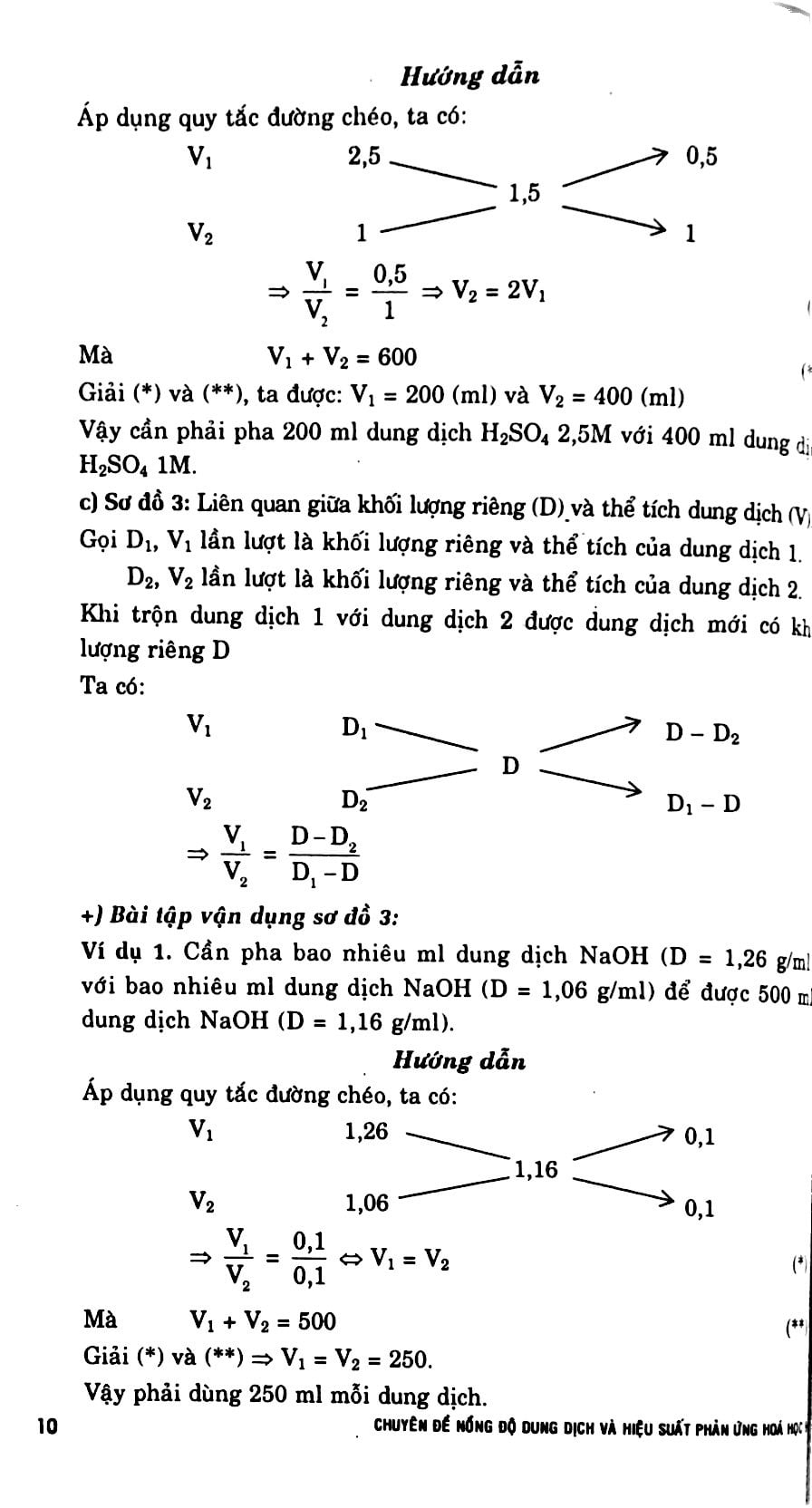 chuyên đề nồng độ dung dịch và hiệu suất phản ứng hóa 9 - Ảnh 8