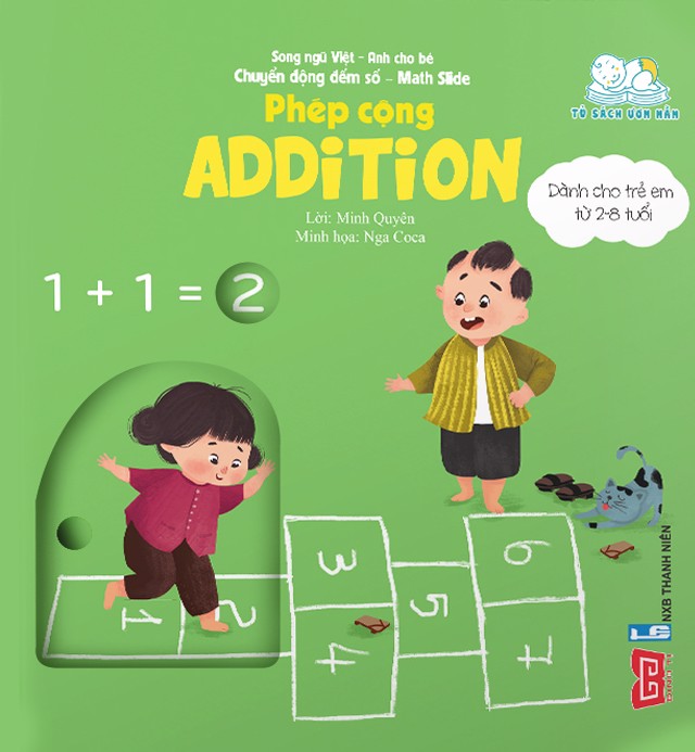 chuyển động đếm số - math slide - phép cộng - addition - Ảnh 3