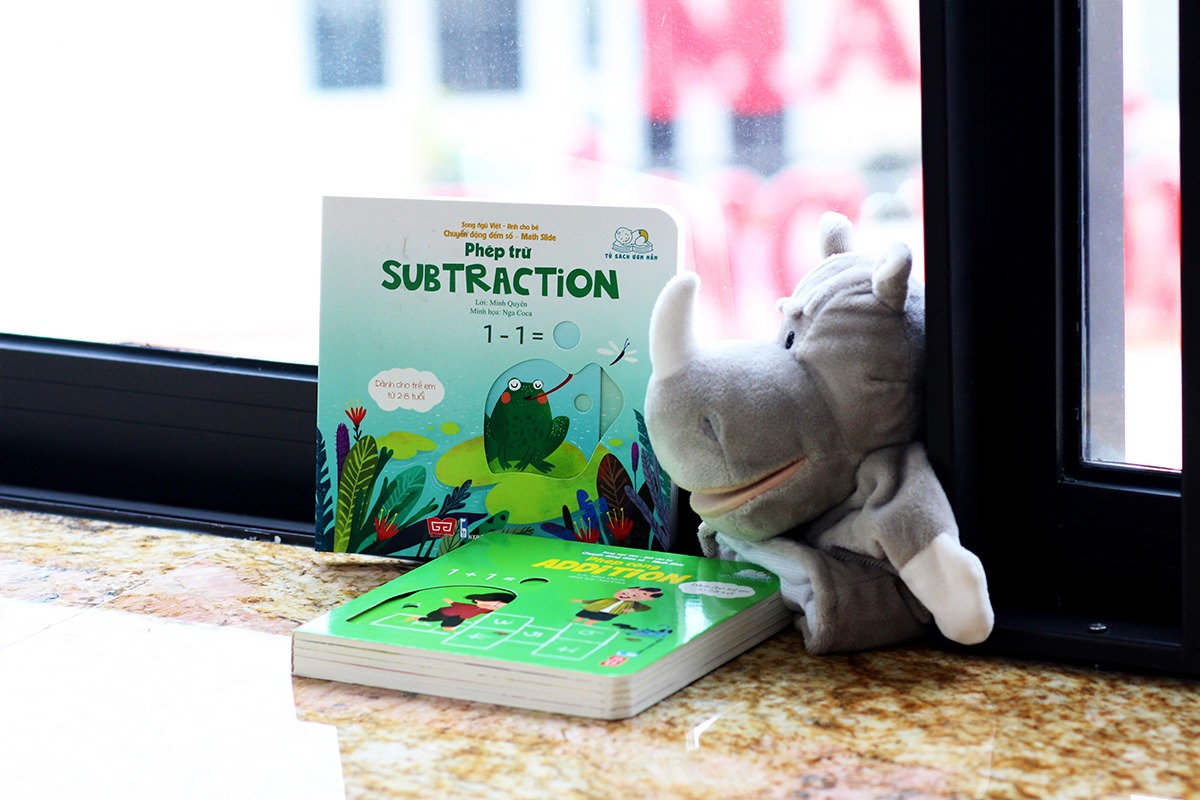 chuyển động đếm số - math slide - phép trừ - subtraction - Ảnh 7