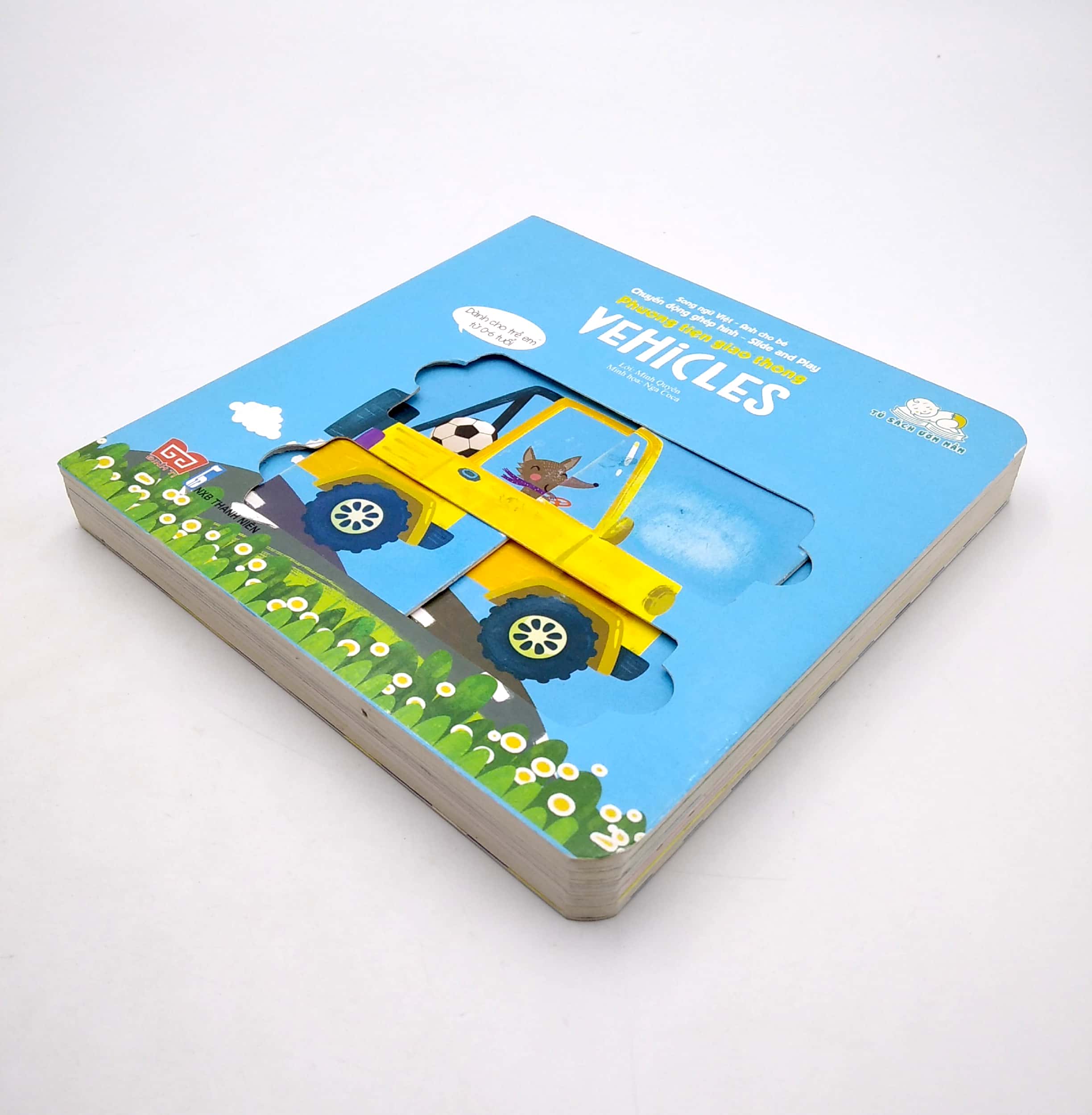 chuyển động ghép hình - slide and play - phương tiện giao thông - vehicles (tái bản 2023) - Ảnh 3