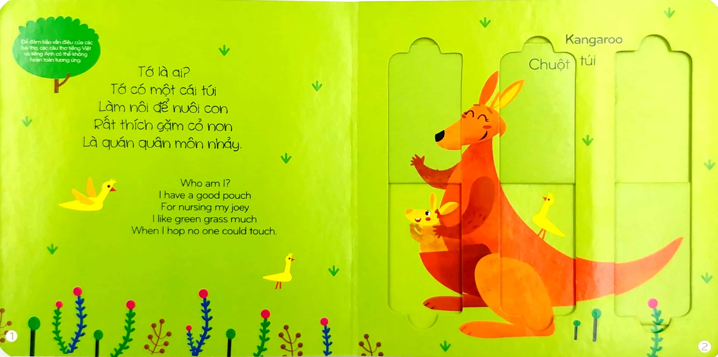 chuyển động ghép hình - slide and play - thế giới động vật - animals (tái bản 2023) - Ảnh 3