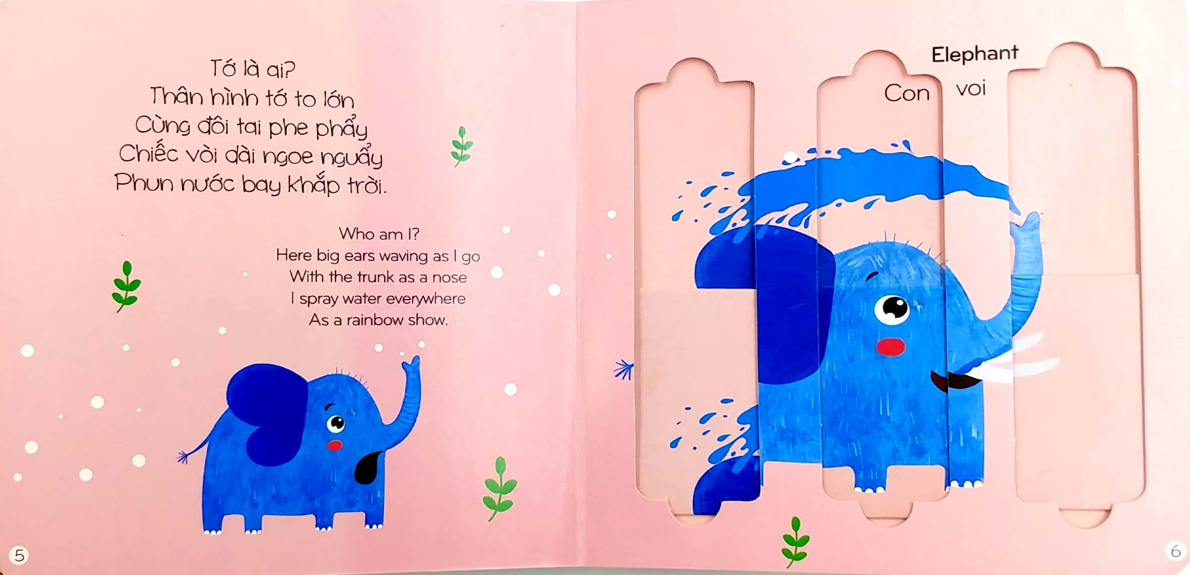 chuyển động ghép hình - slide and play - thế giới động vật - animals (tái bản 2023) - Ảnh 5