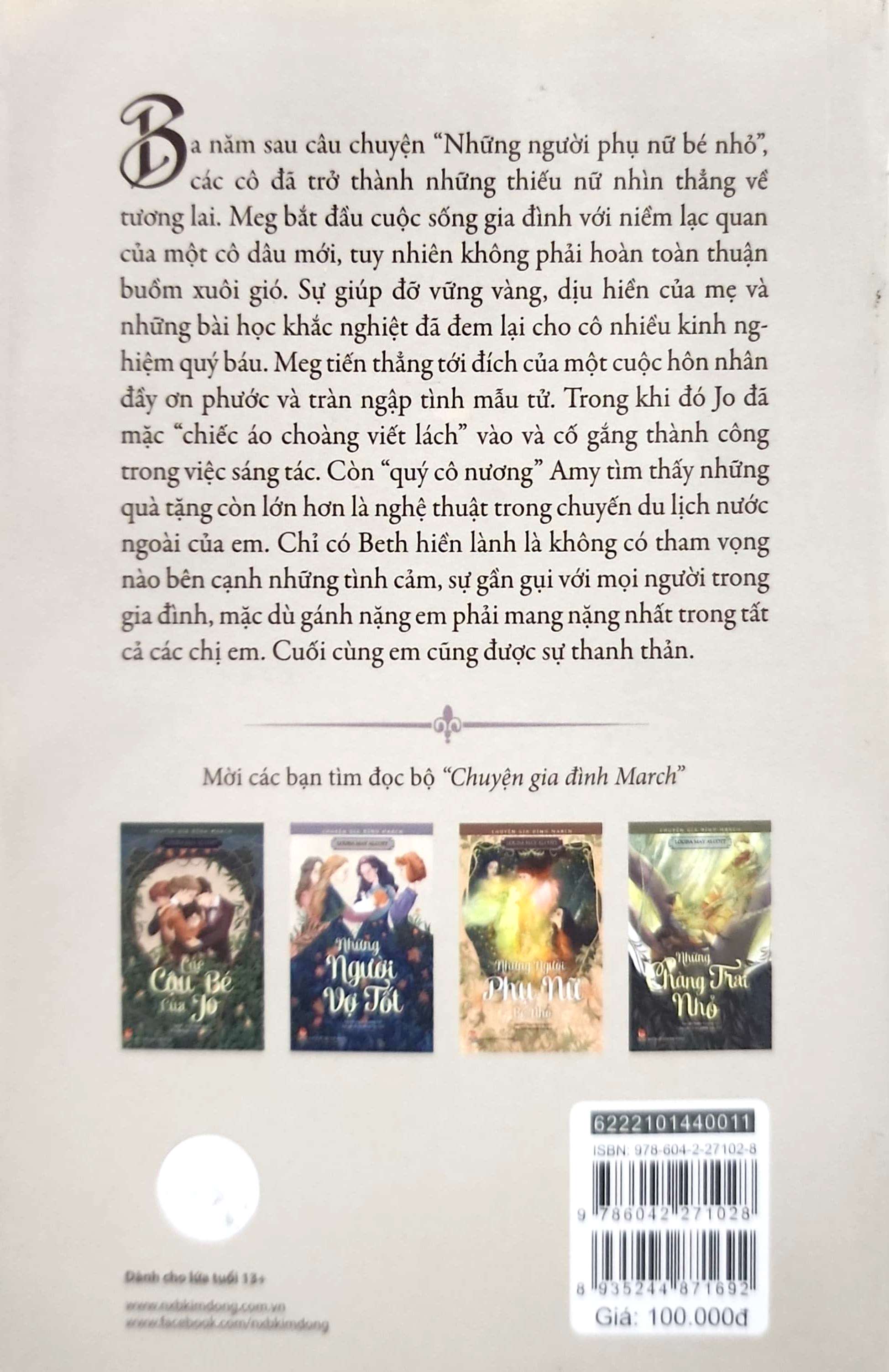 chuyện gia đình march - những người vợ tốt (tái bản 2022) - Ảnh 8