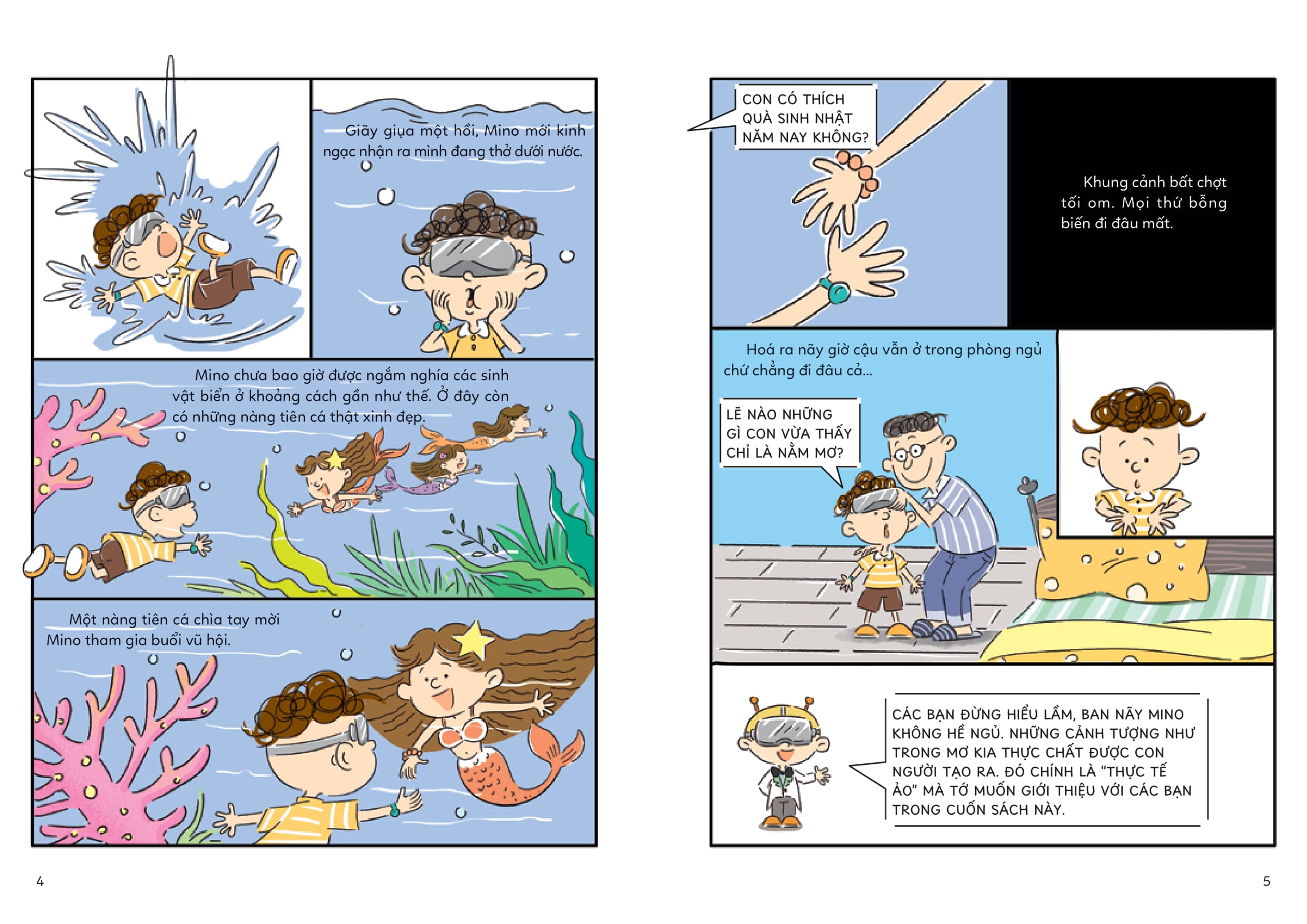 chuyên gia nhí khám phá công nghệ mới - thực tế ảo - Ảnh 4