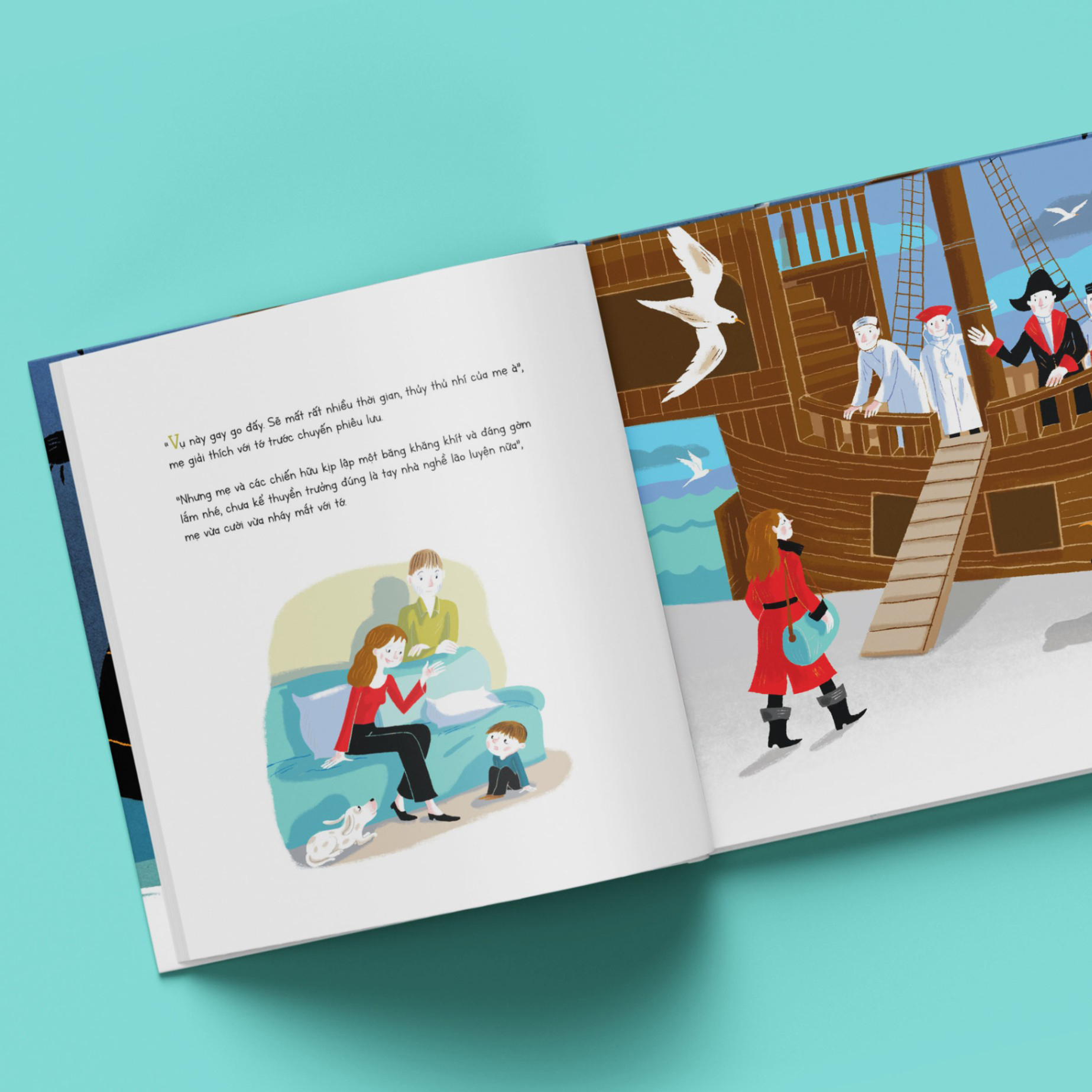 chuyến hải trình phi thường của mẹ - bìa cứng - Ảnh 3