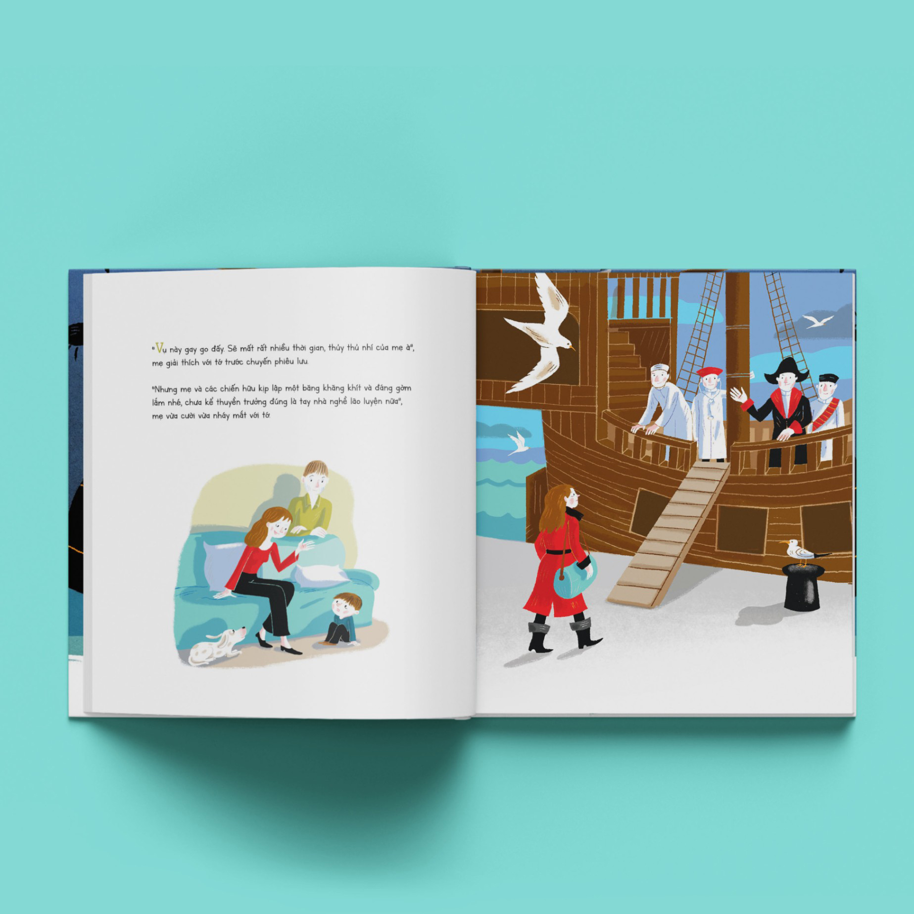 chuyến hải trình phi thường của mẹ - bìa cứng - Ảnh 7