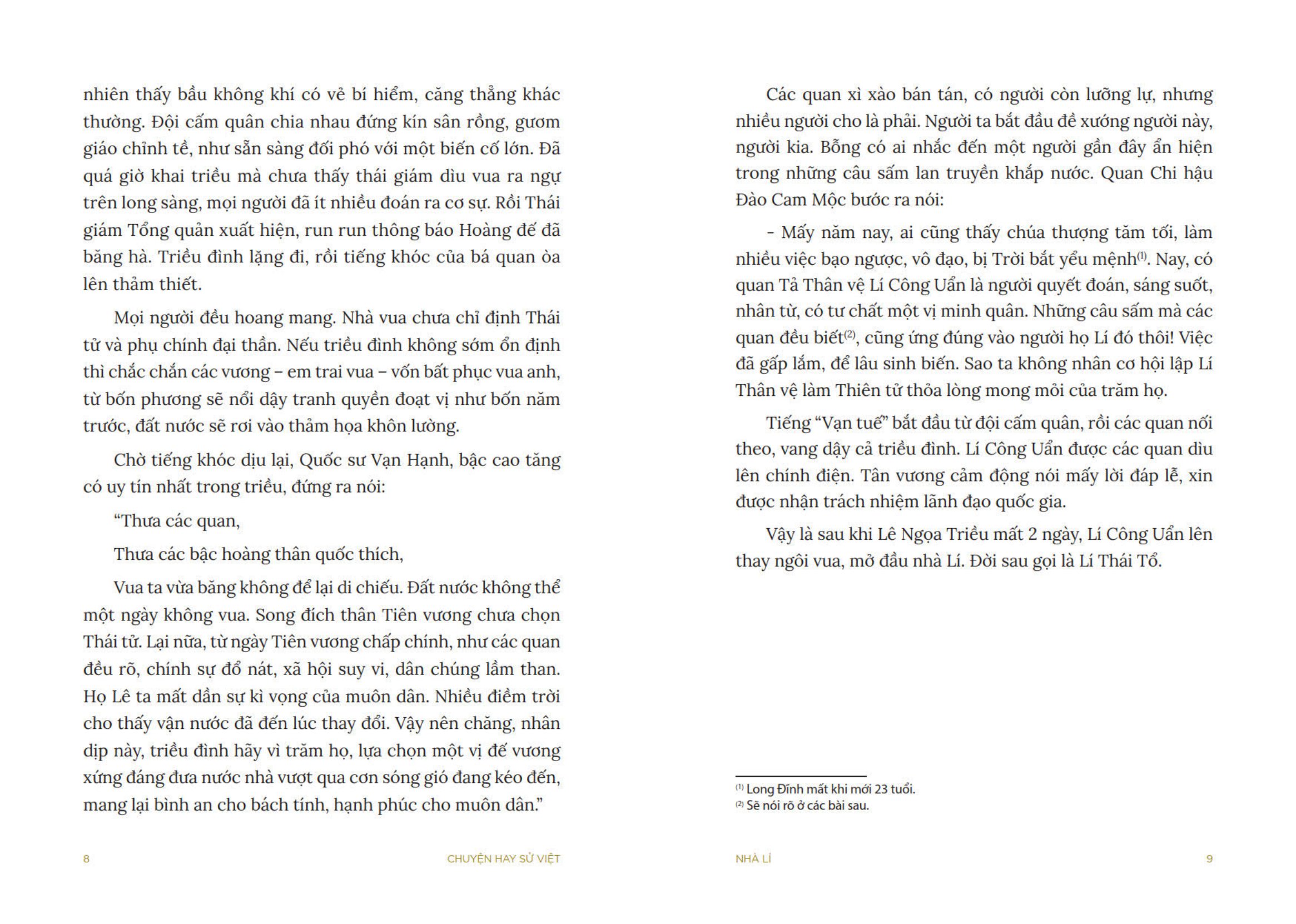 chuyện hay sử việt - nhà lí - xây nền văn hiến quốc gia - Ảnh 4