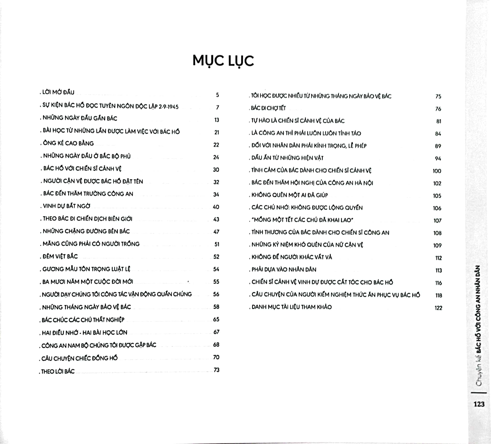 chuyện kể bác hồ với công an nhân dân - bìa cứng - Ảnh 3