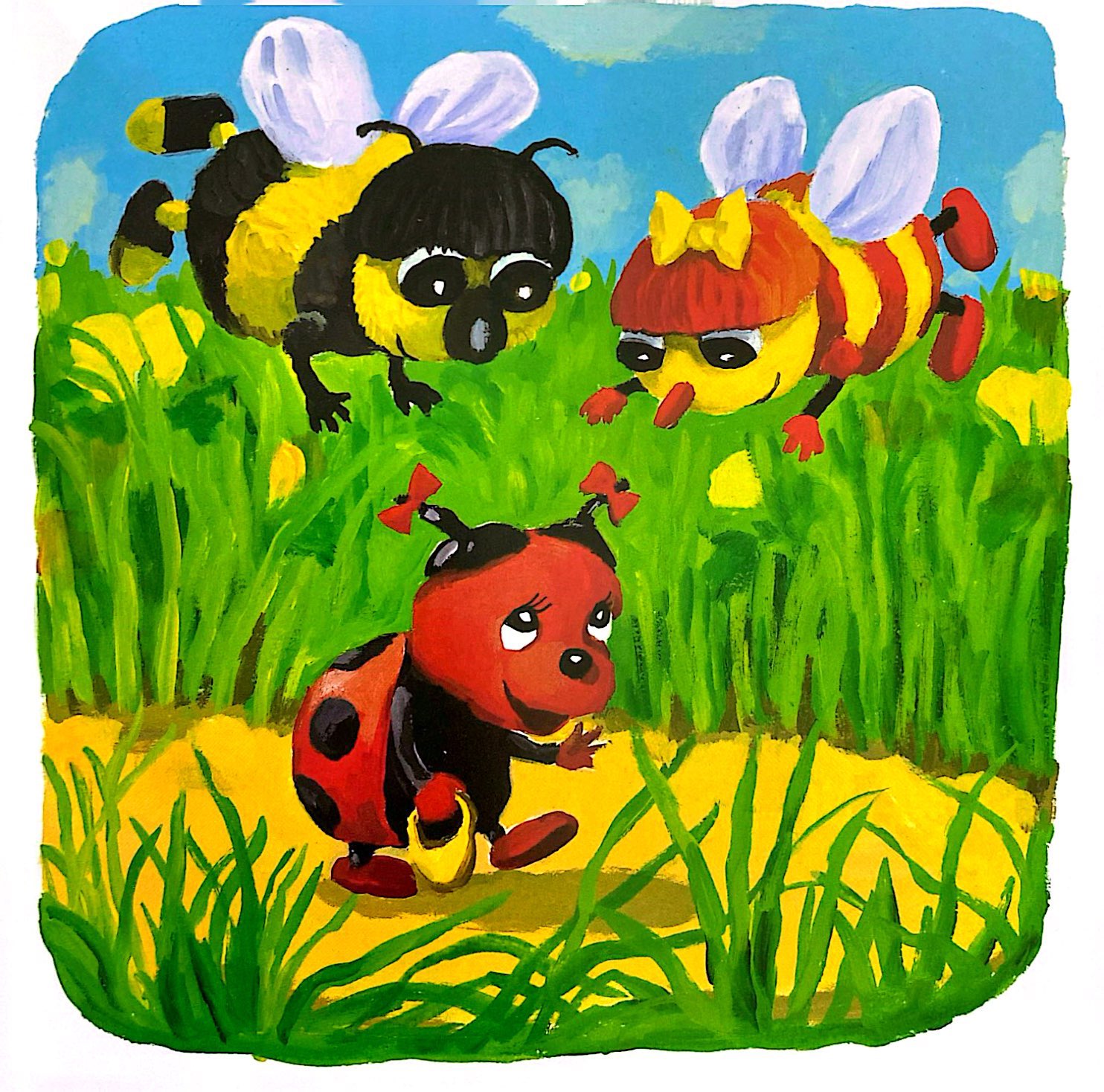 chuyện kể cho bé - bé bọ rùa xinh đẹp - Ảnh 6