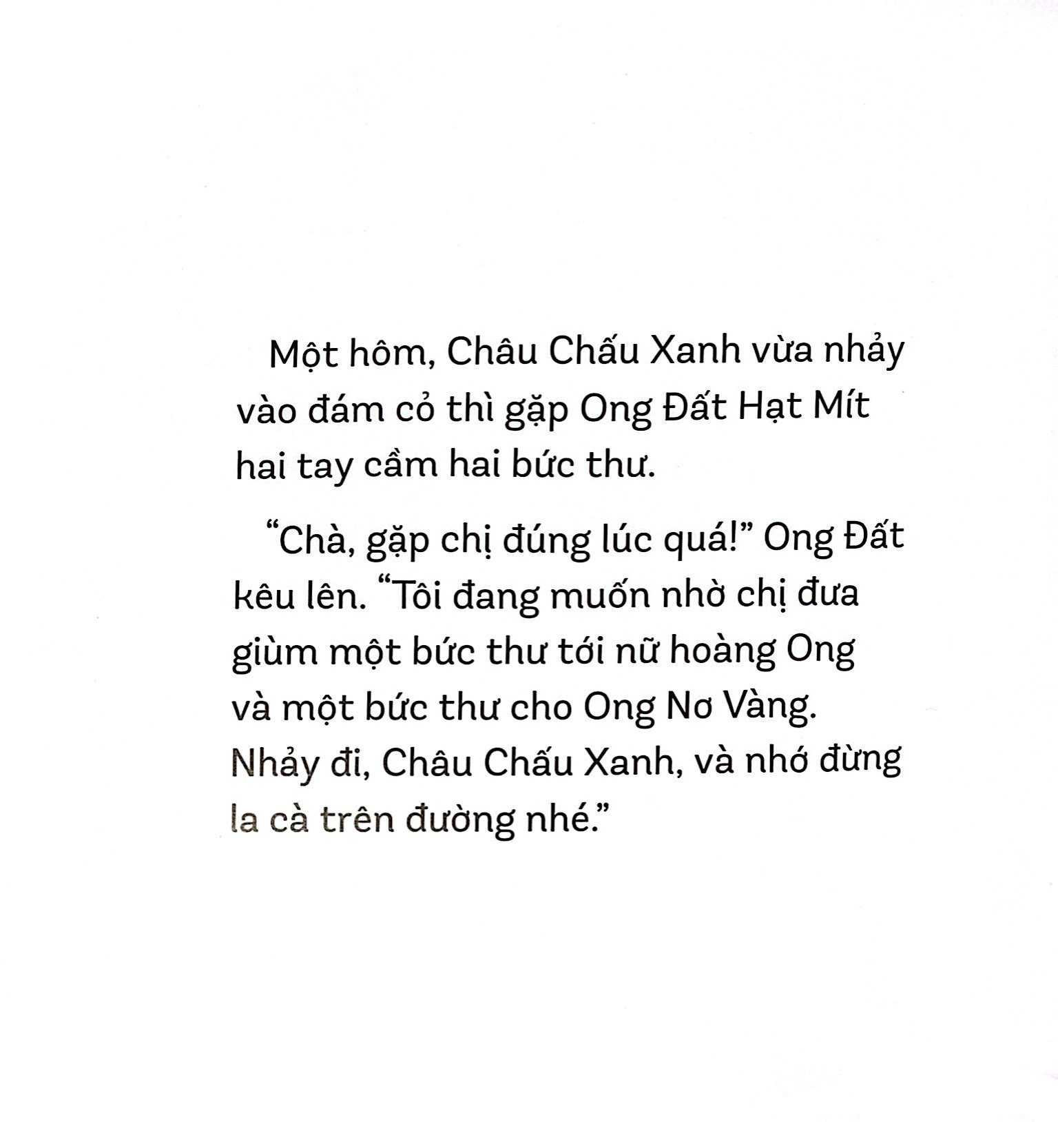 chuyện kể cho bé - chị châu chấu xanh - Ảnh 5