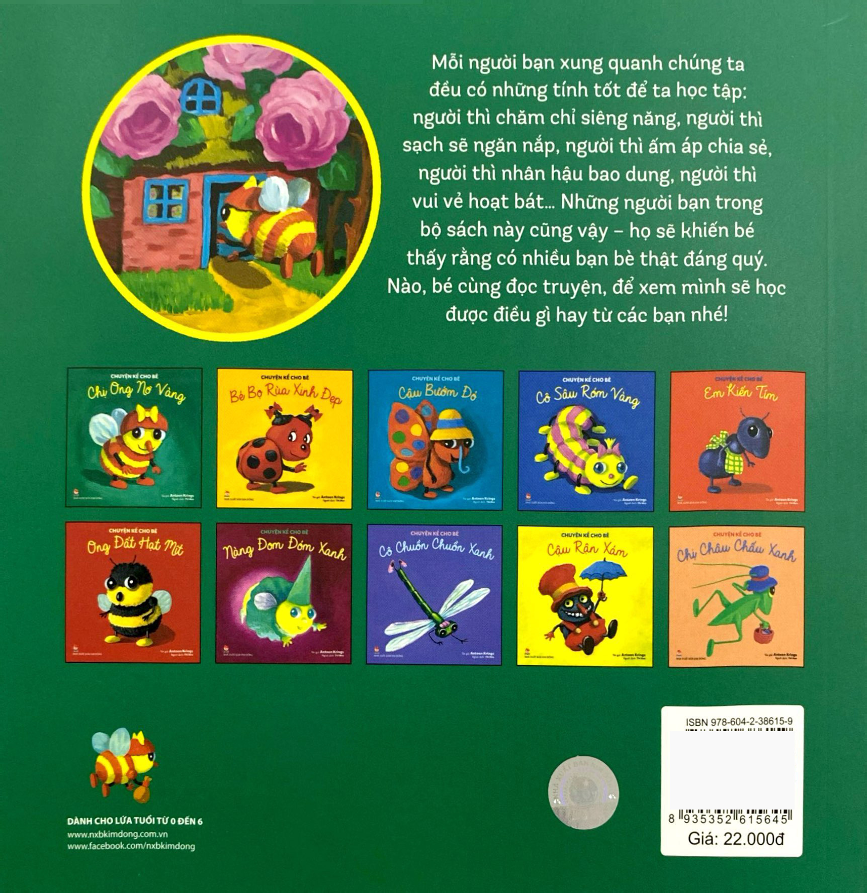 chuyện kể cho bé - chị ong nơ vàng - Ảnh 7