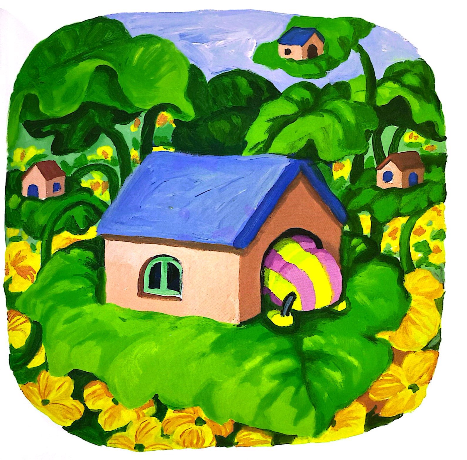 chuyện kể cho bé - cô sâu róm vàng - Ảnh 6