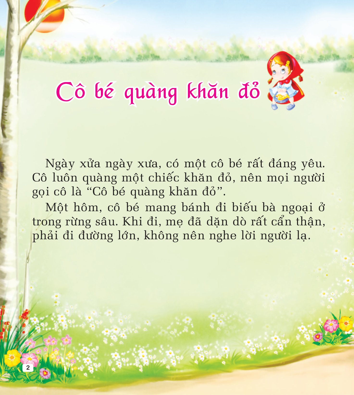 chuyện kể hằng đêm - cô bé quàng khăn đỏ - Ảnh 3