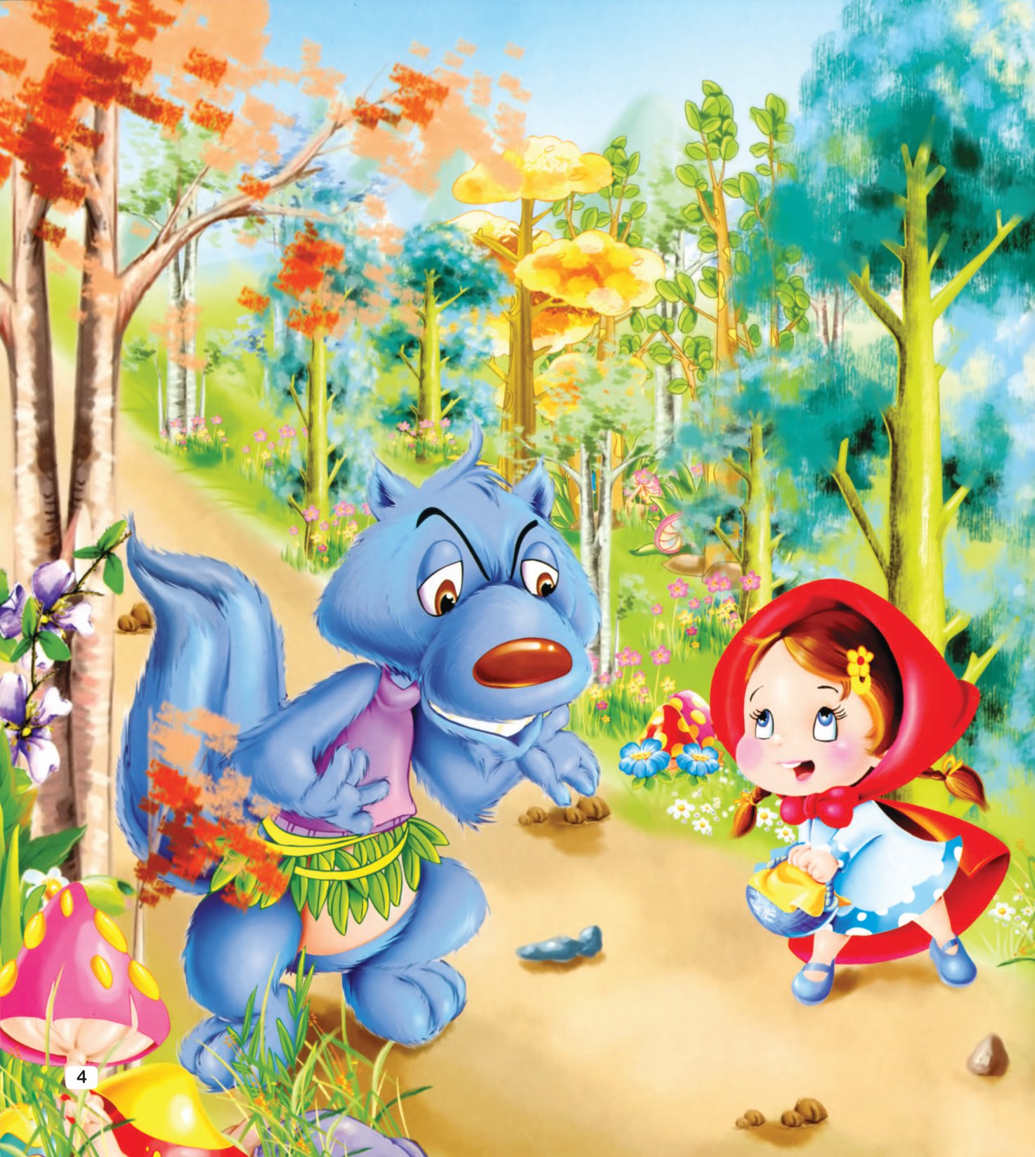 chuyện kể hằng đêm - cô bé quàng khăn đỏ - Ảnh 5