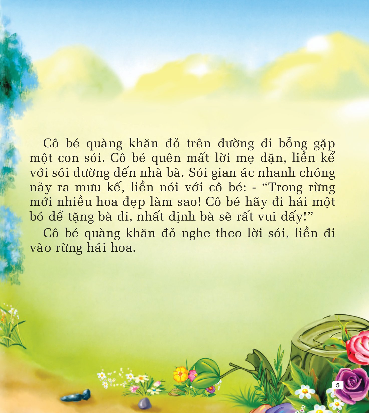 chuyện kể hằng đêm - cô bé quàng khăn đỏ - Ảnh 6