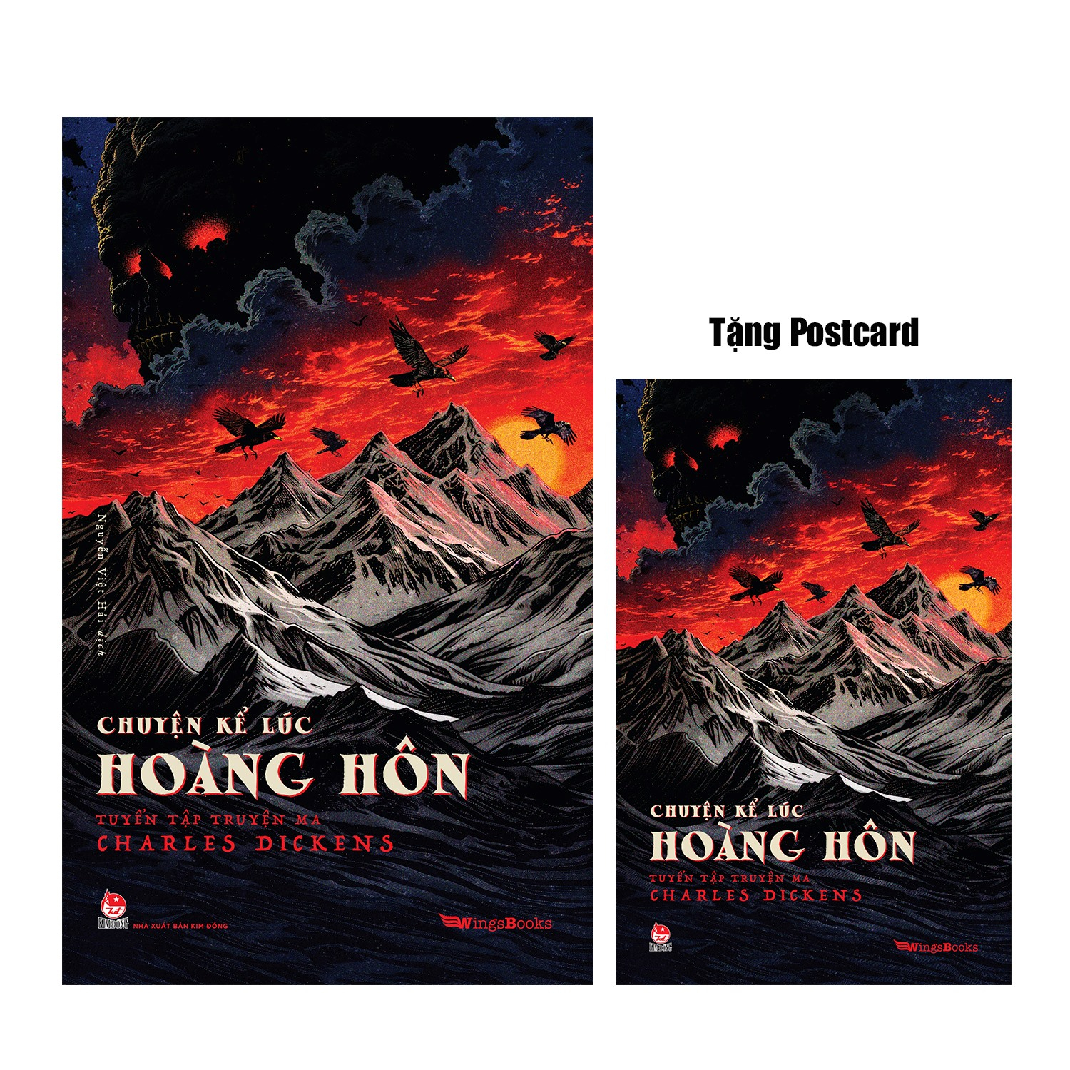 chuyện kể lúc hoàng hôn - tuyển tập truyện ma charles dickens - tặng kèm postcard - Ảnh 2