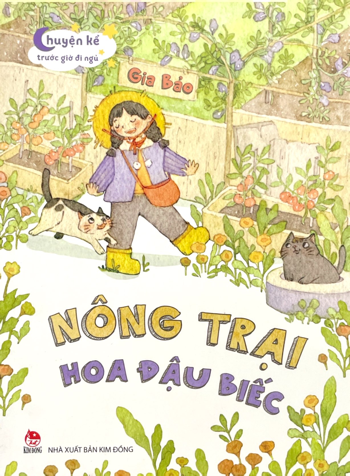 chuyện kể trước giờ đi ngủ - nông trại hoa đậu biếc - Ảnh 3