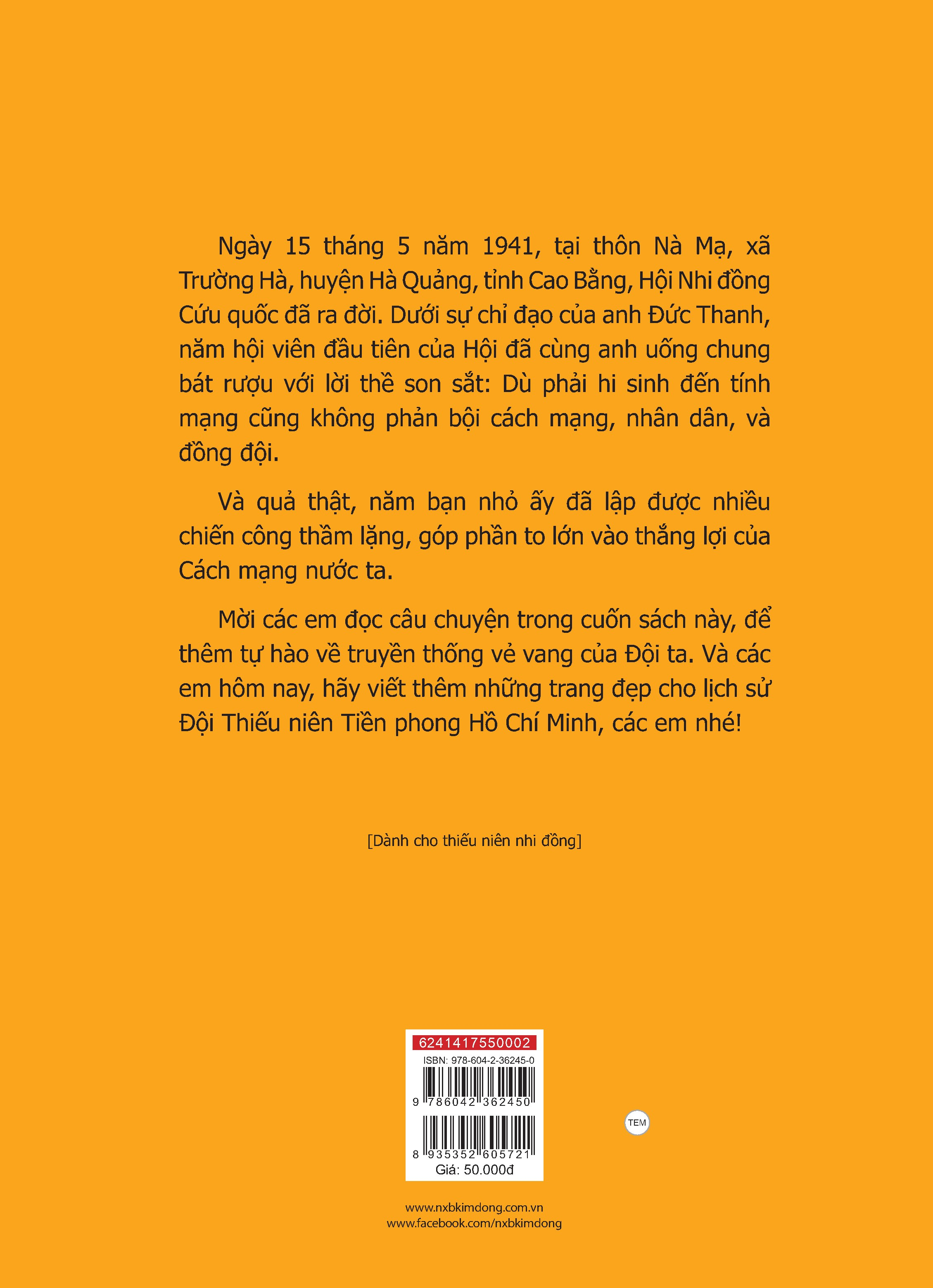 chuyện kể về năm đội viên đầu tiên (tái bản 2024) - Ảnh 4