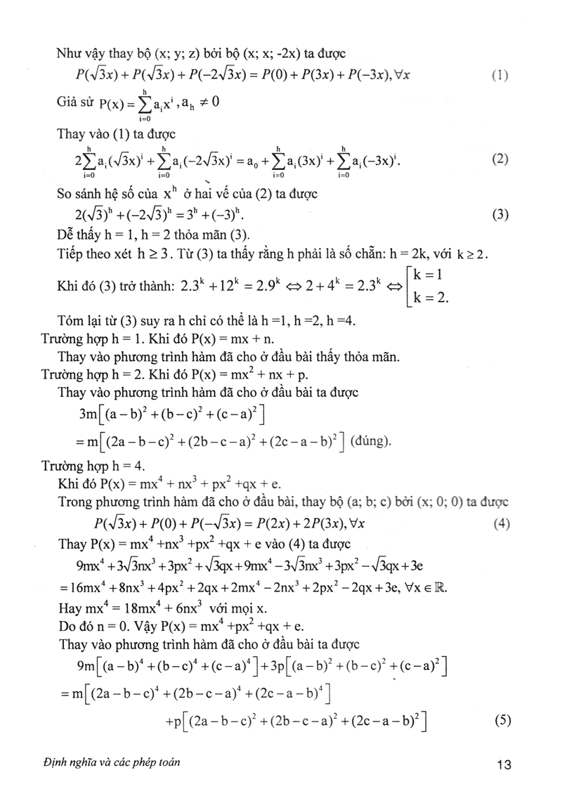 Chuyên Khảo Đa Thức - Bồi Dưỡng Học Sinh Giỏi, Chuyên Toán - Ảnh 11