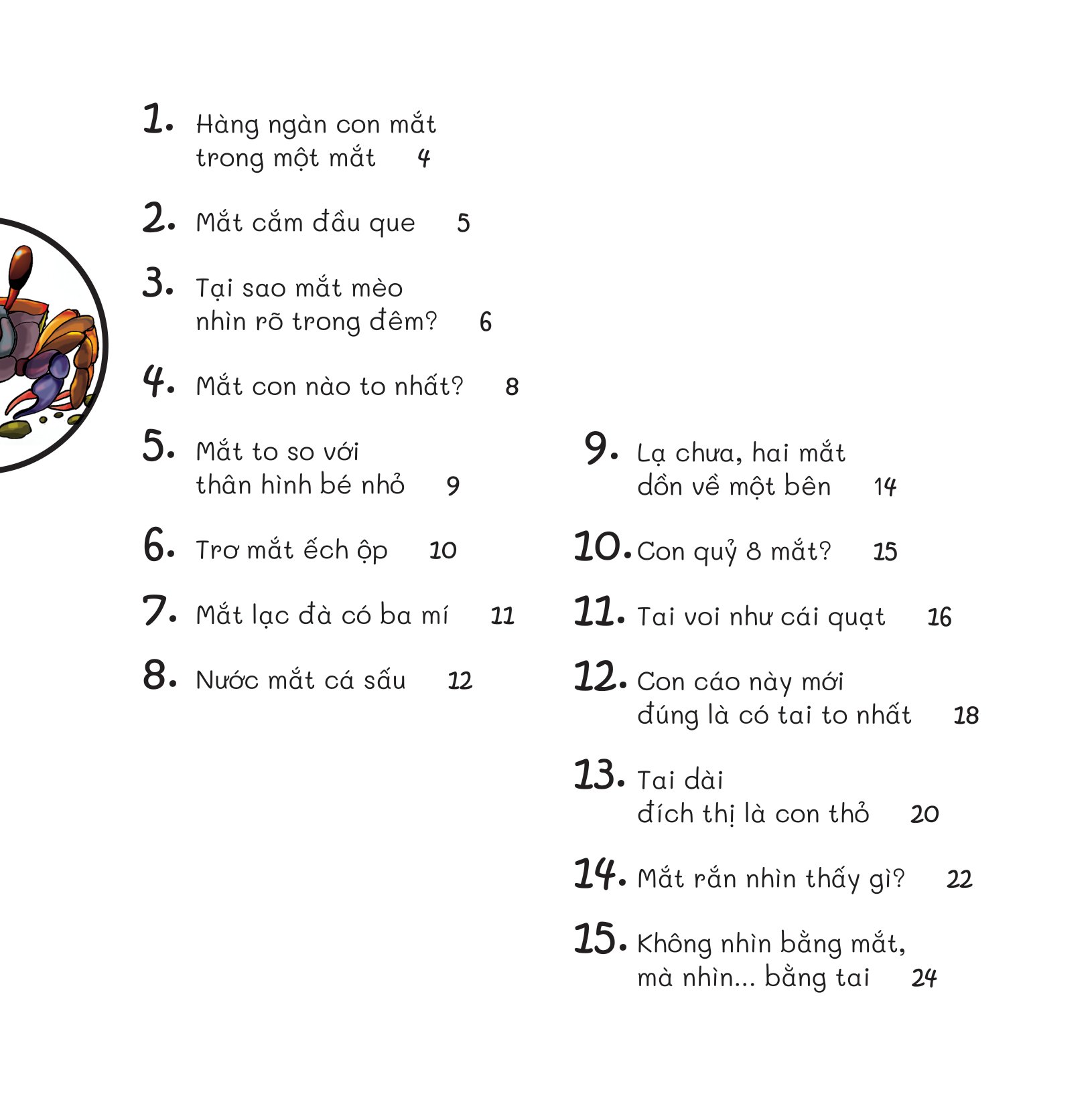 chuyện lạ loài vật - mắt để nhìn, tai để nghe - Ảnh 5