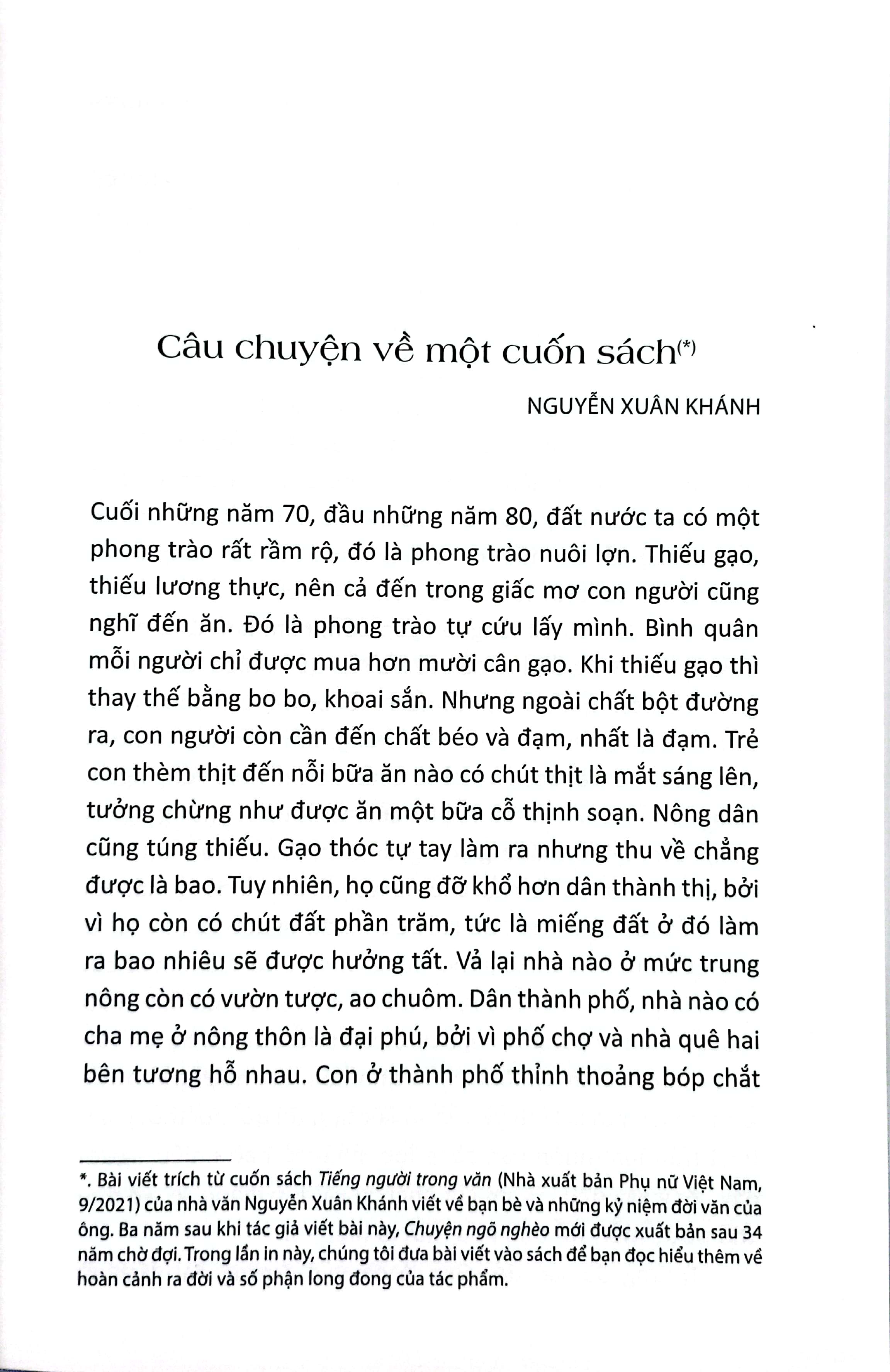 chuyện ngõ nghèo (tái bản 2021) - Ảnh 5