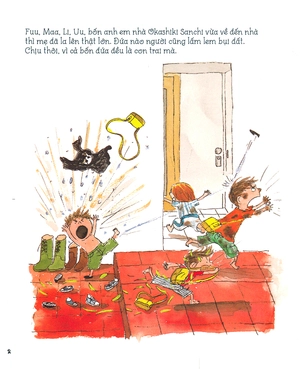 chuyện nhà okashiki - chiếc khăn ma thuật - Ảnh 3