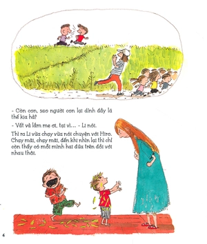 chuyện nhà okashiki - chiếc khăn ma thuật - Ảnh 7