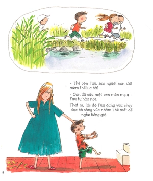 chuyện nhà okashiki - chiếc khăn ma thuật - Ảnh 9