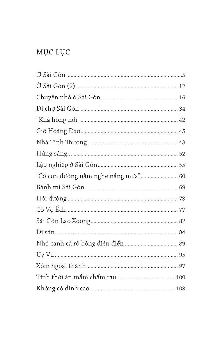 Chuyện Nhỏ Sài Gòn Bao Nhớ - Ảnh 4