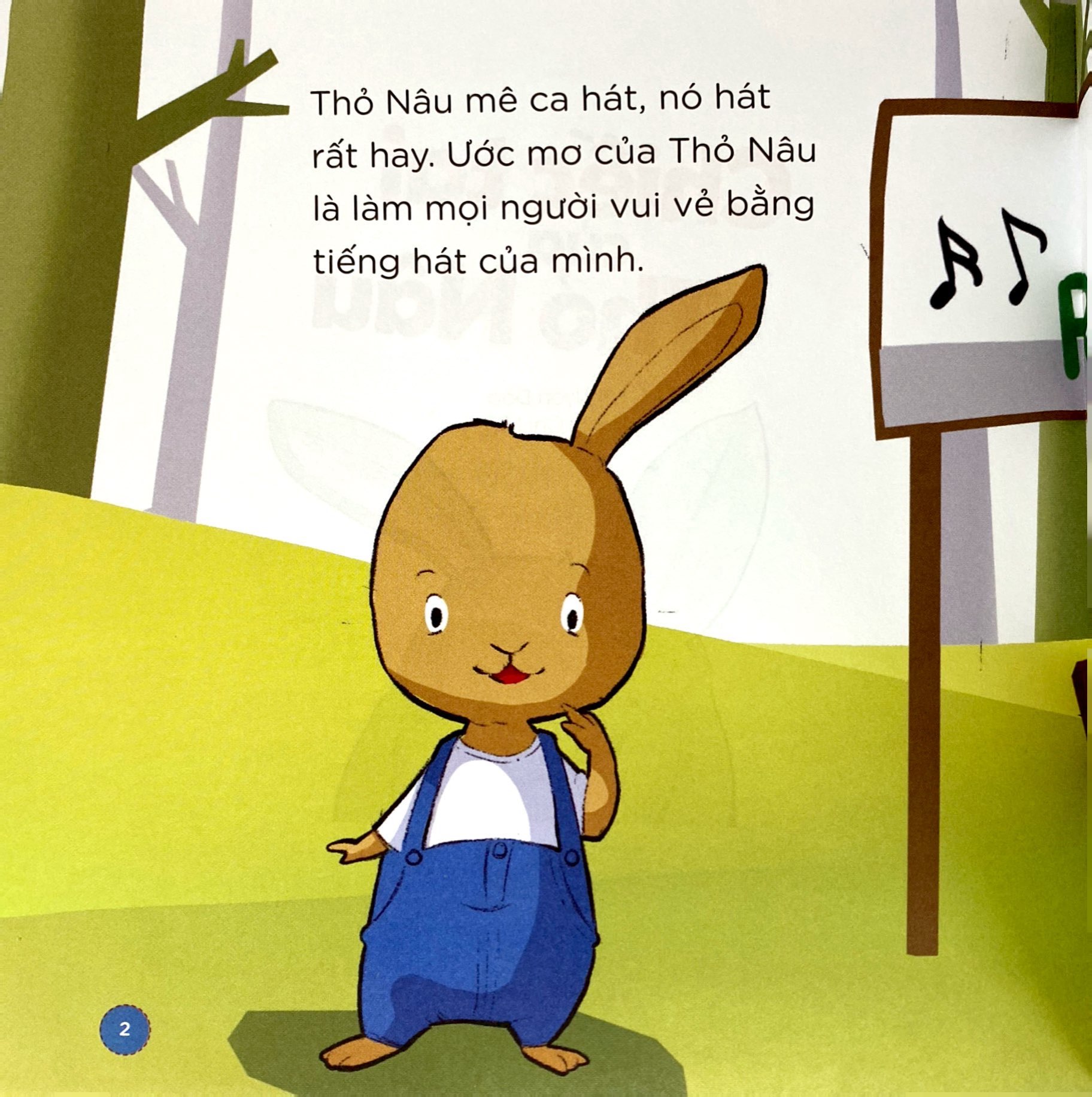 chuyện ở rừng hạnh phúc - chiếc tai của thỏ nâu - Ảnh 3